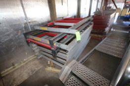 Assorted Pallet Racking Uprights, Overall Length: Aprox. 116" L (LOCATED IN TOY BARN) (LOCATED IN