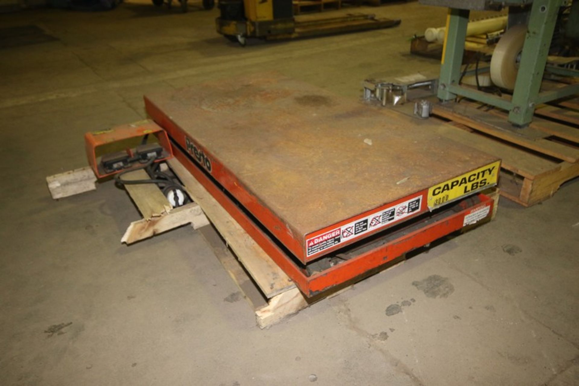 Lee 3,000 lb. Cap. Scissor Lift, M/N XL36-30, S/N 123792, with Aprox. 48-1/2" L x 24" W Platform, - Image 4 of 5