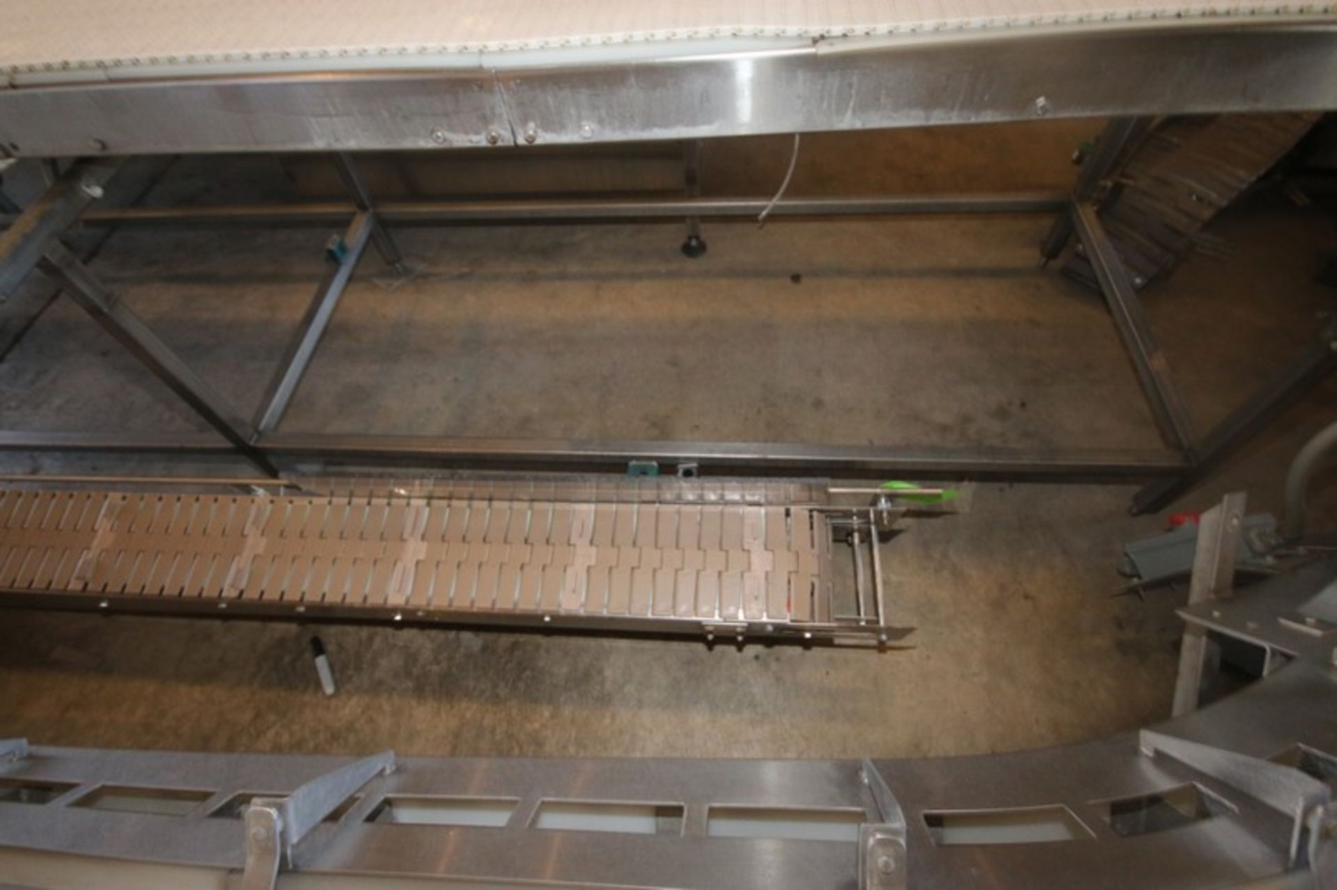 Straight Section of Flighted S/S Conveyor, with Flights, Aprox. 12" W Flights, Overall Length Aprox. - Image 2 of 3