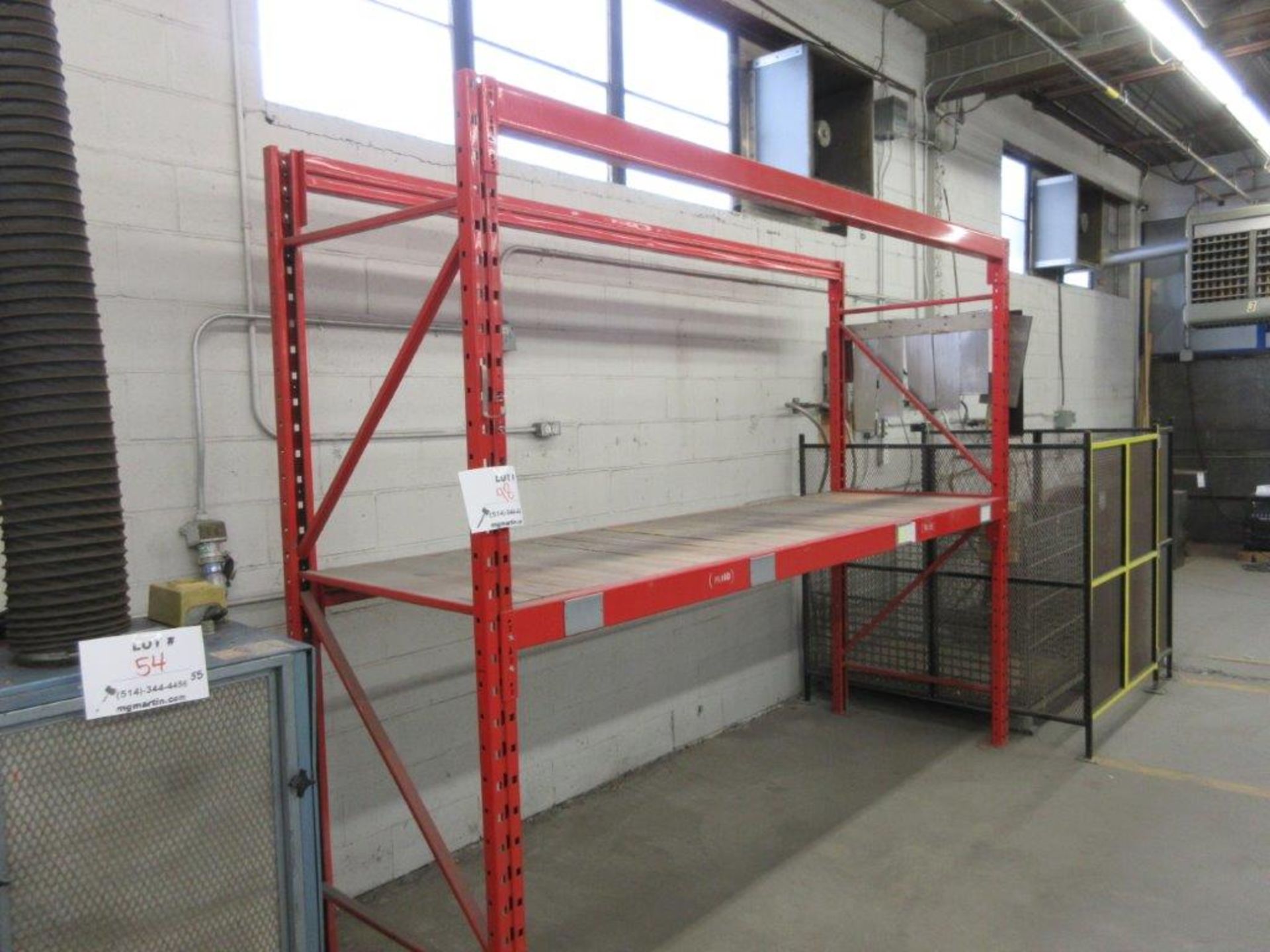 Sections industrial racking 79w x 41d x 8ft h / 105w x 34d x 9ft h/ 127w x 36d x 8ft h / 127w x - Image 2 of 3