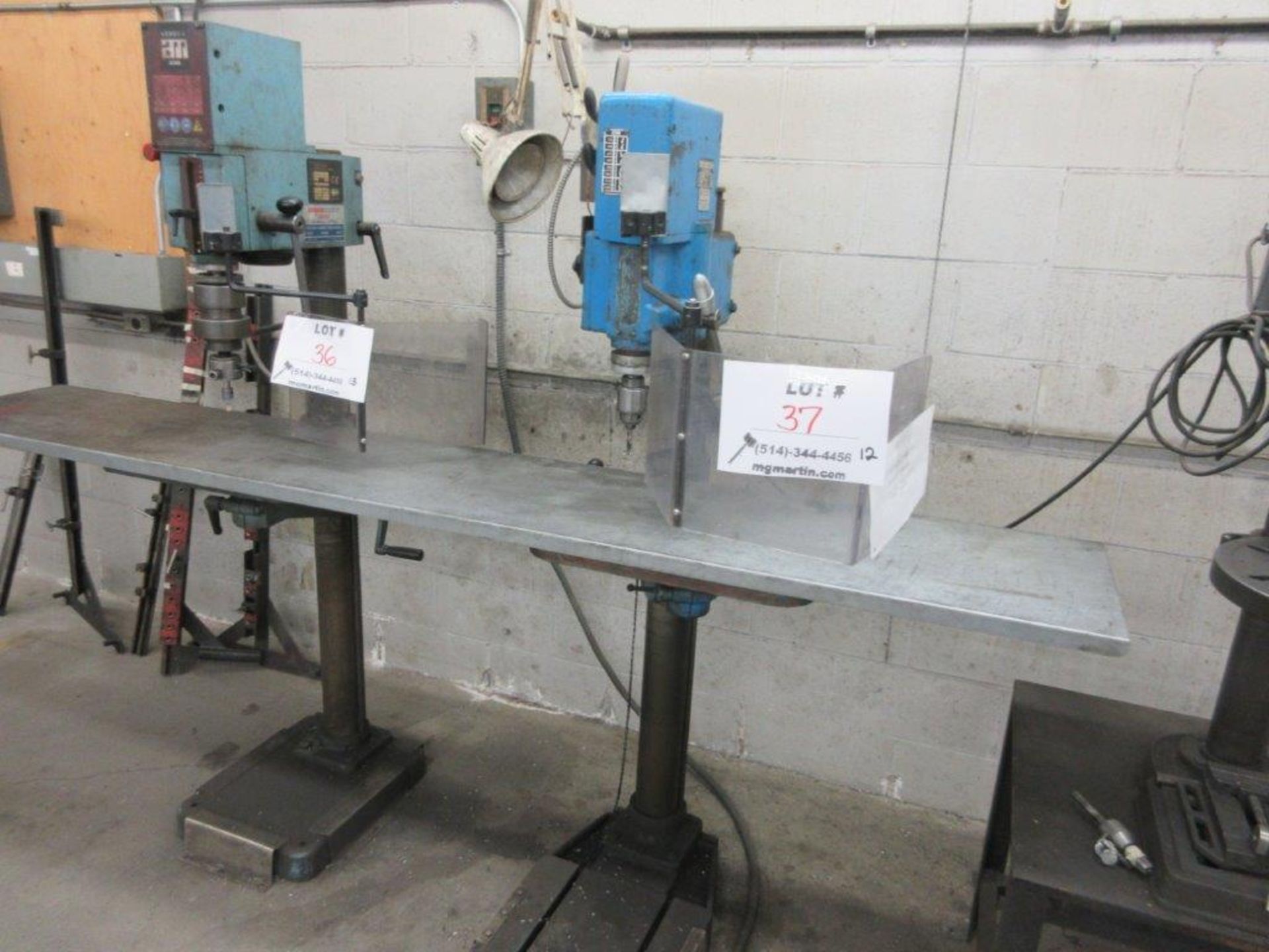 ARBOGA MASKINER Drill press 1/4 hp ,type G2508, 575 Volts, 1.1 hp - Image 3 of 3