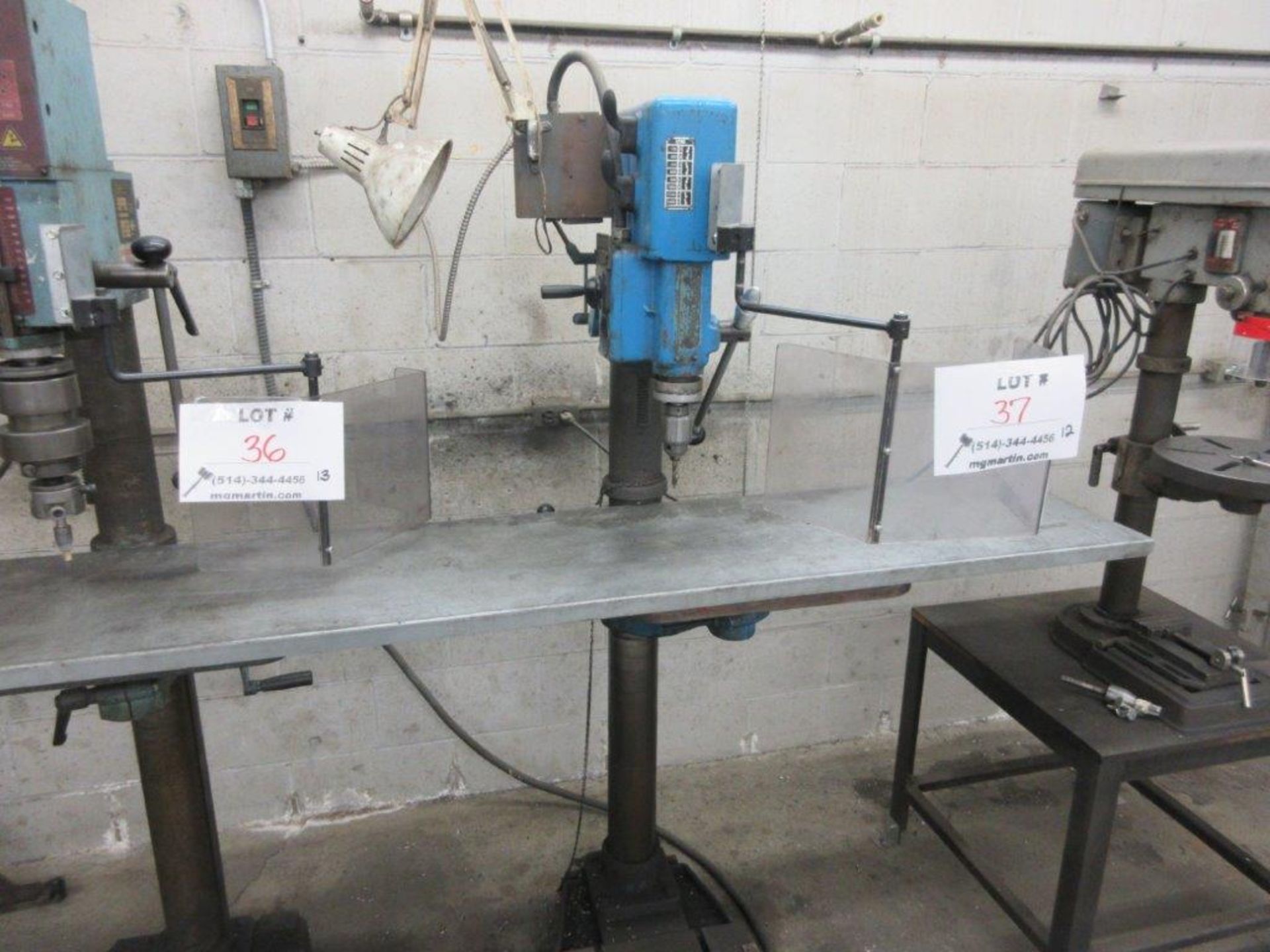 ARBOGA MASKINER Drill press 1/4 hp ,type G2508, 575 Volts, 1.1 hp