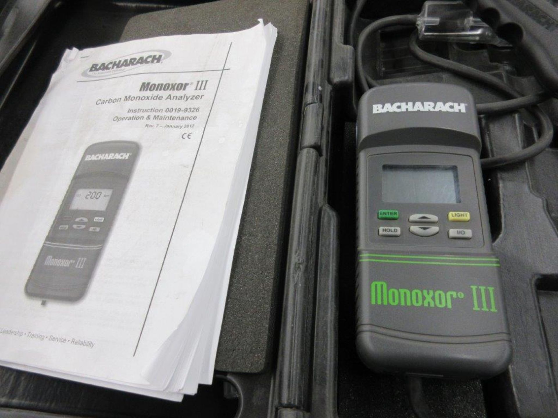 MONOXOR III carbon monoxyde analyser - Image 2 of 2