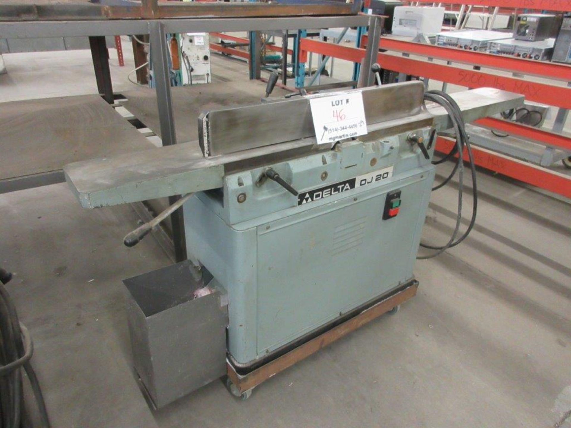 DELTA planer 8" Mod: DJ20 , 230 Volts - Image 2 of 2