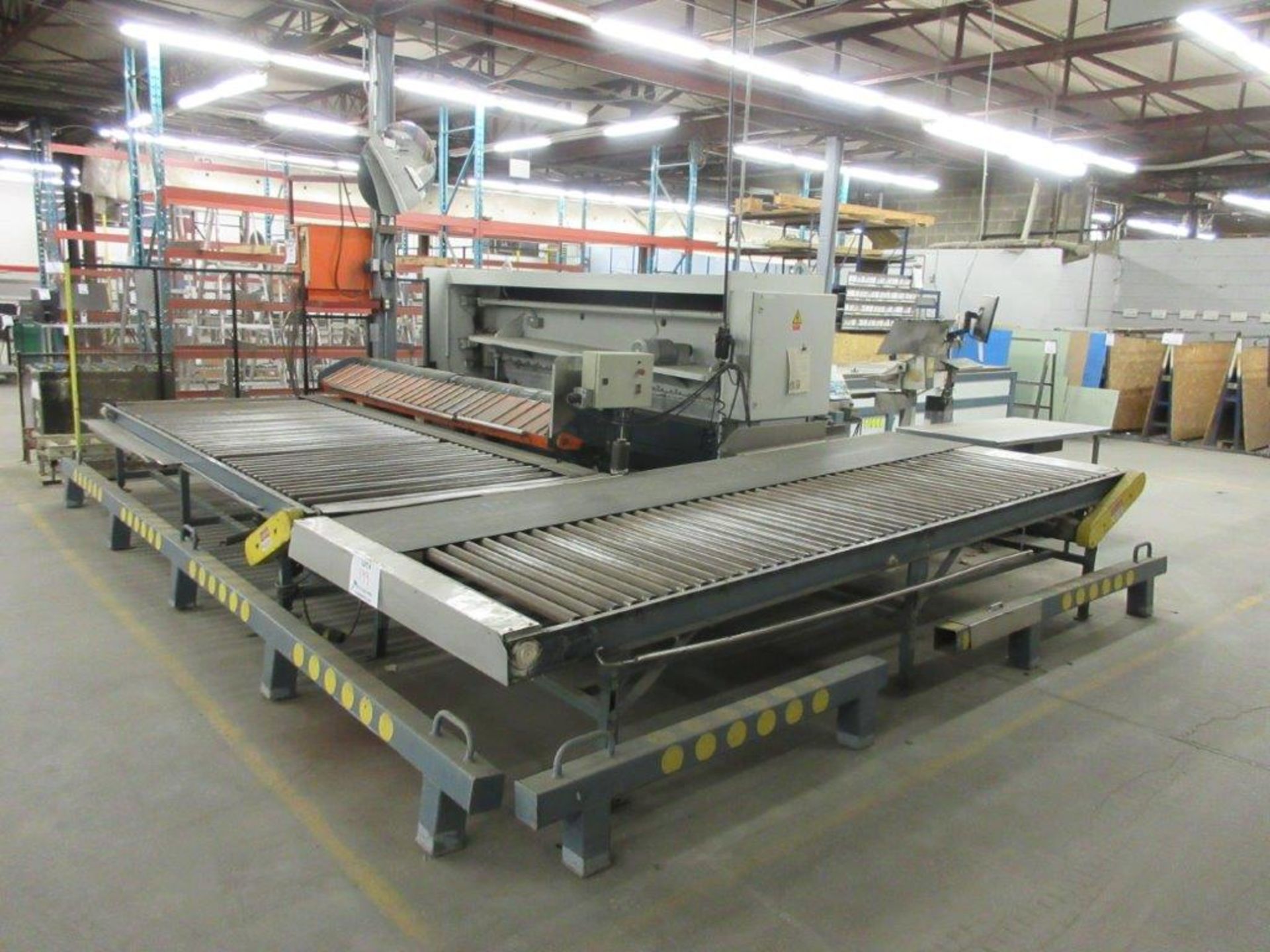 STRIPPIT Shear, 150 Ton, Mod: PPEB-150-14, PPEB-135/42, 10ft, 12ft cutting, electronic control - Image 5 of 8