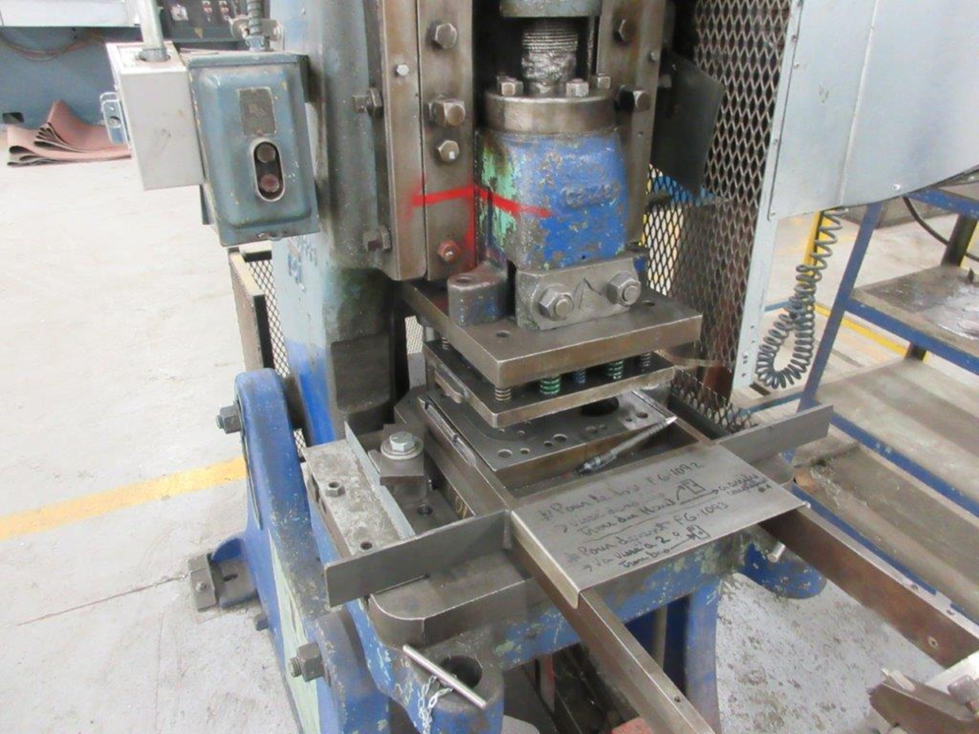 BROWN & BOGGS Punch press OBI, 14L, 14 Ton - Image 3 of 4