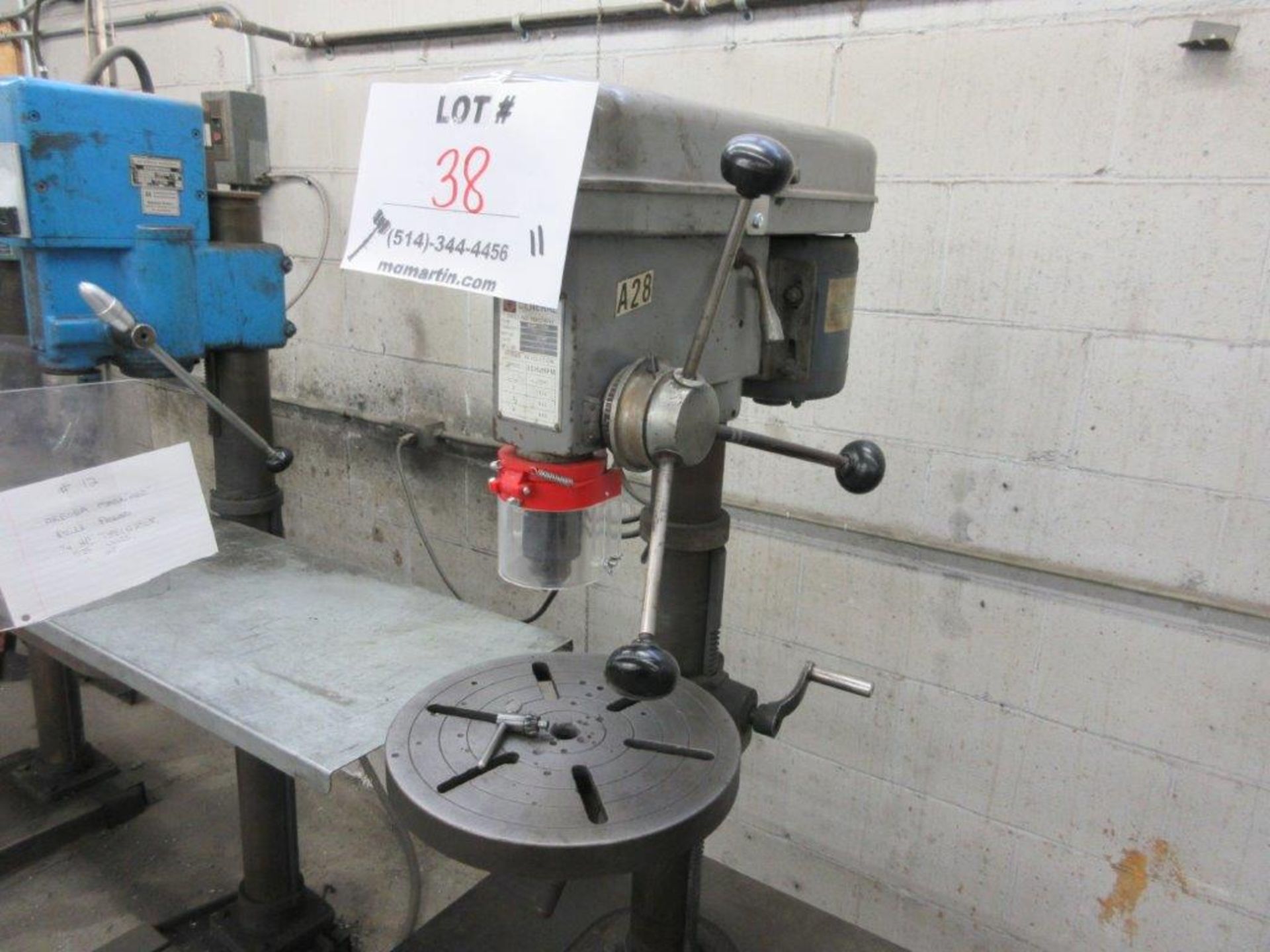 GENERAL drill press type GDM, 100 cap, 13 m/m ,w/t table - Image 2 of 2