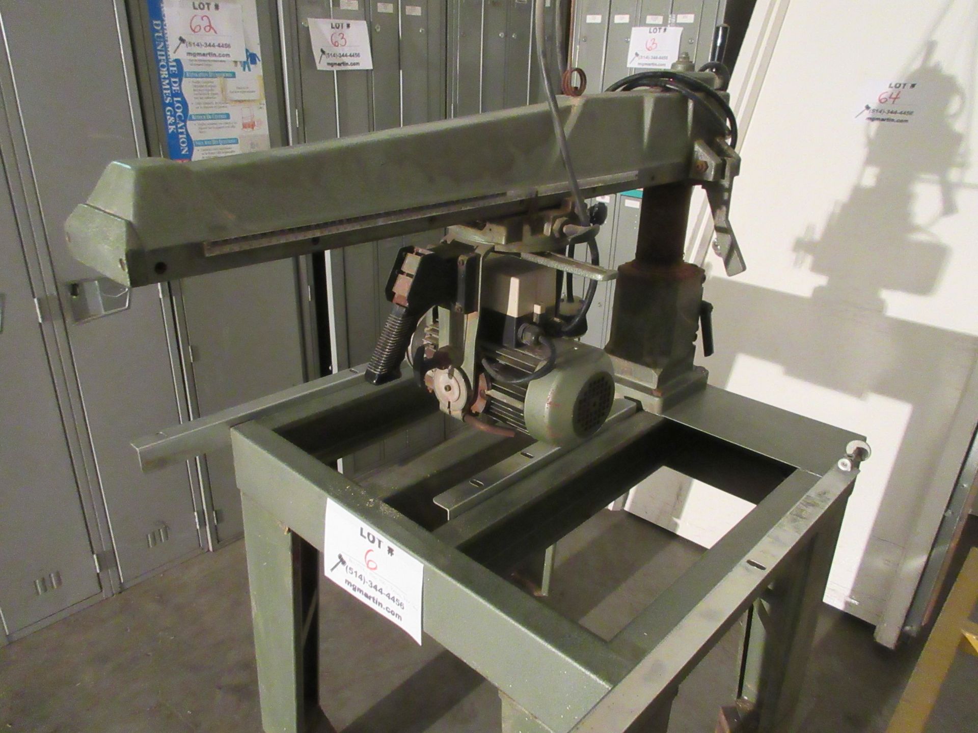 HOLYTEK Radial arm saw, Mod: 420 - Image 3 of 5