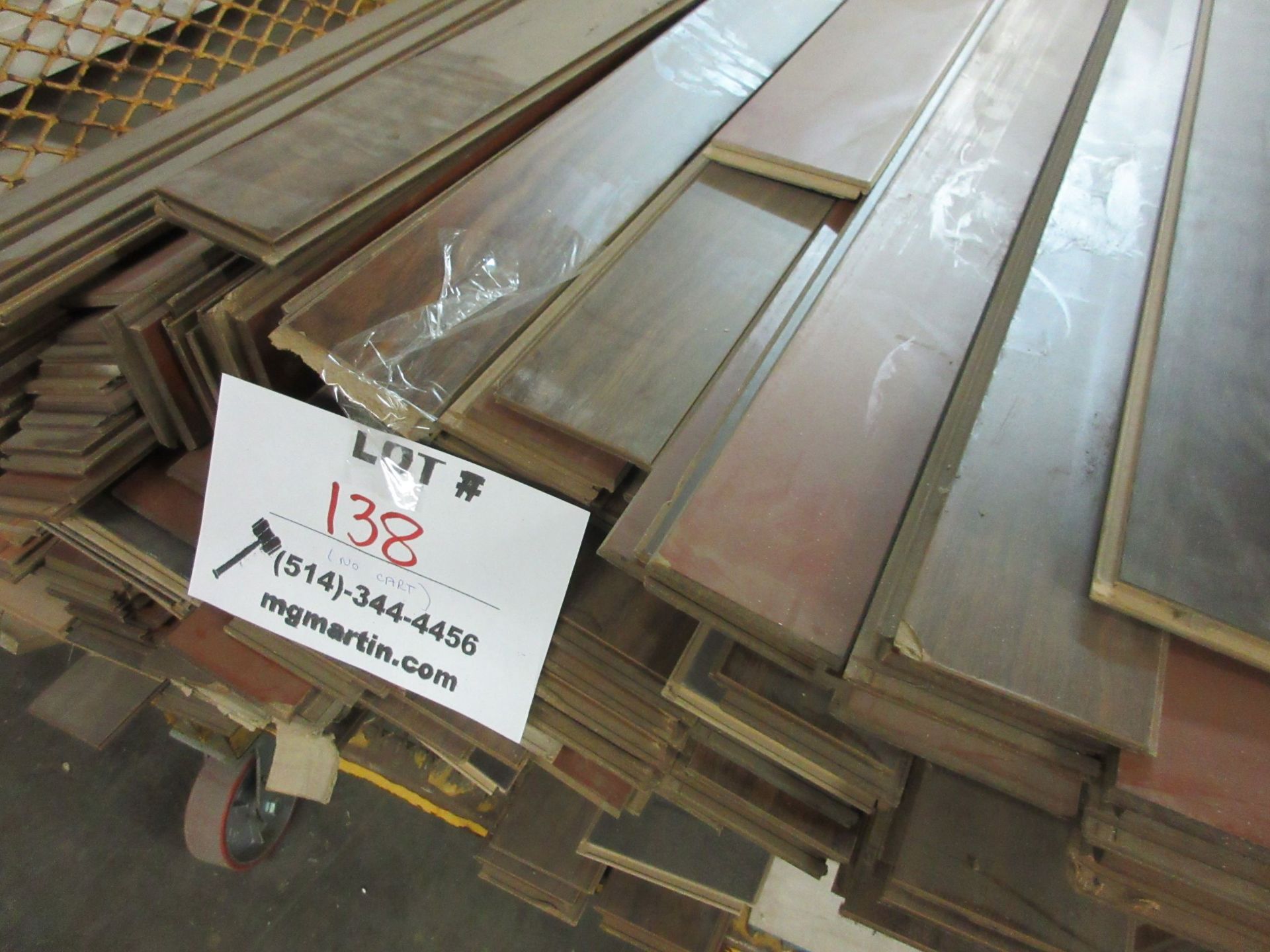 LOT Assorted laminate flooring (no cart) (qty aprox. 20 boxes) - Image 2 of 3