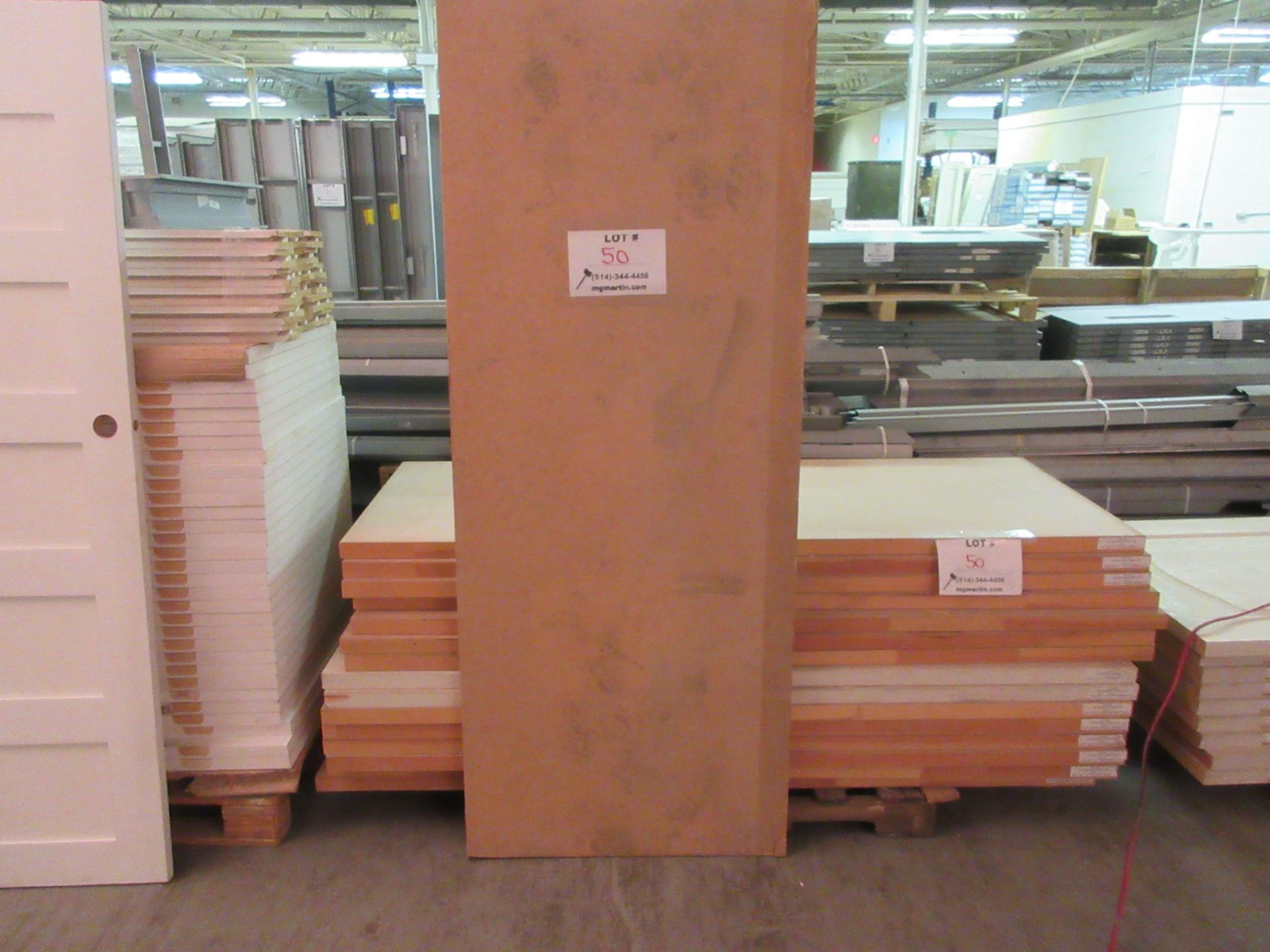 Assorted doors (solid core) 34",36" x 80" x 1 3/4" (qty 16) - Image 2 of 4