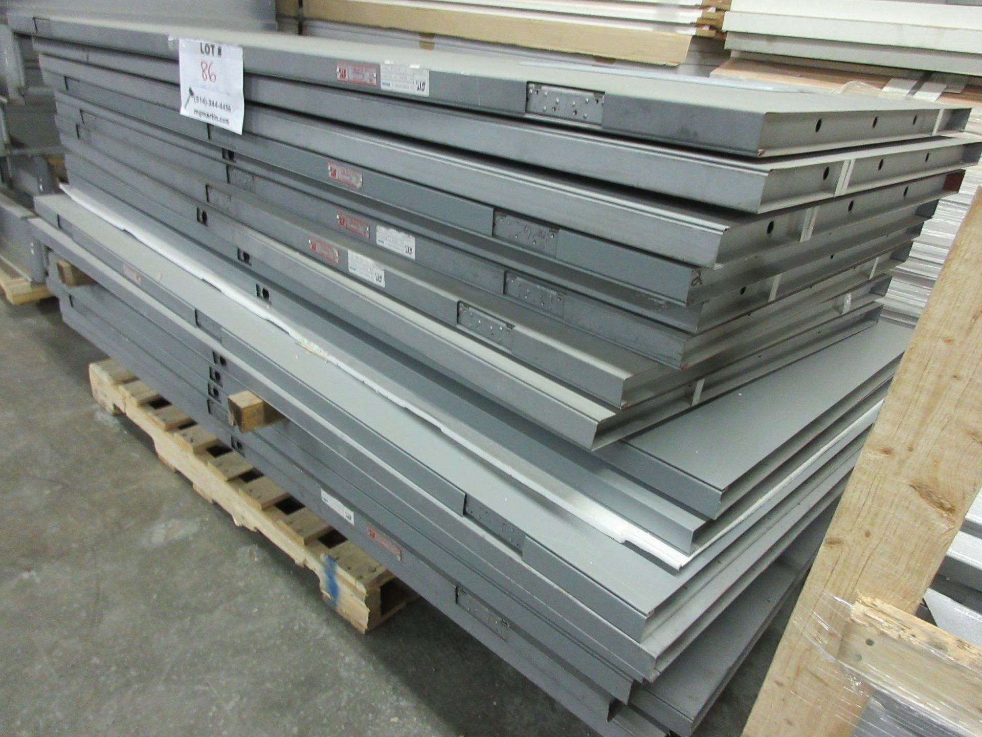Assorted steel doors fire rated 45 to 90 min for most 34",36" x 83" x 1 3/4" (qty 17) - Image 3 of 4