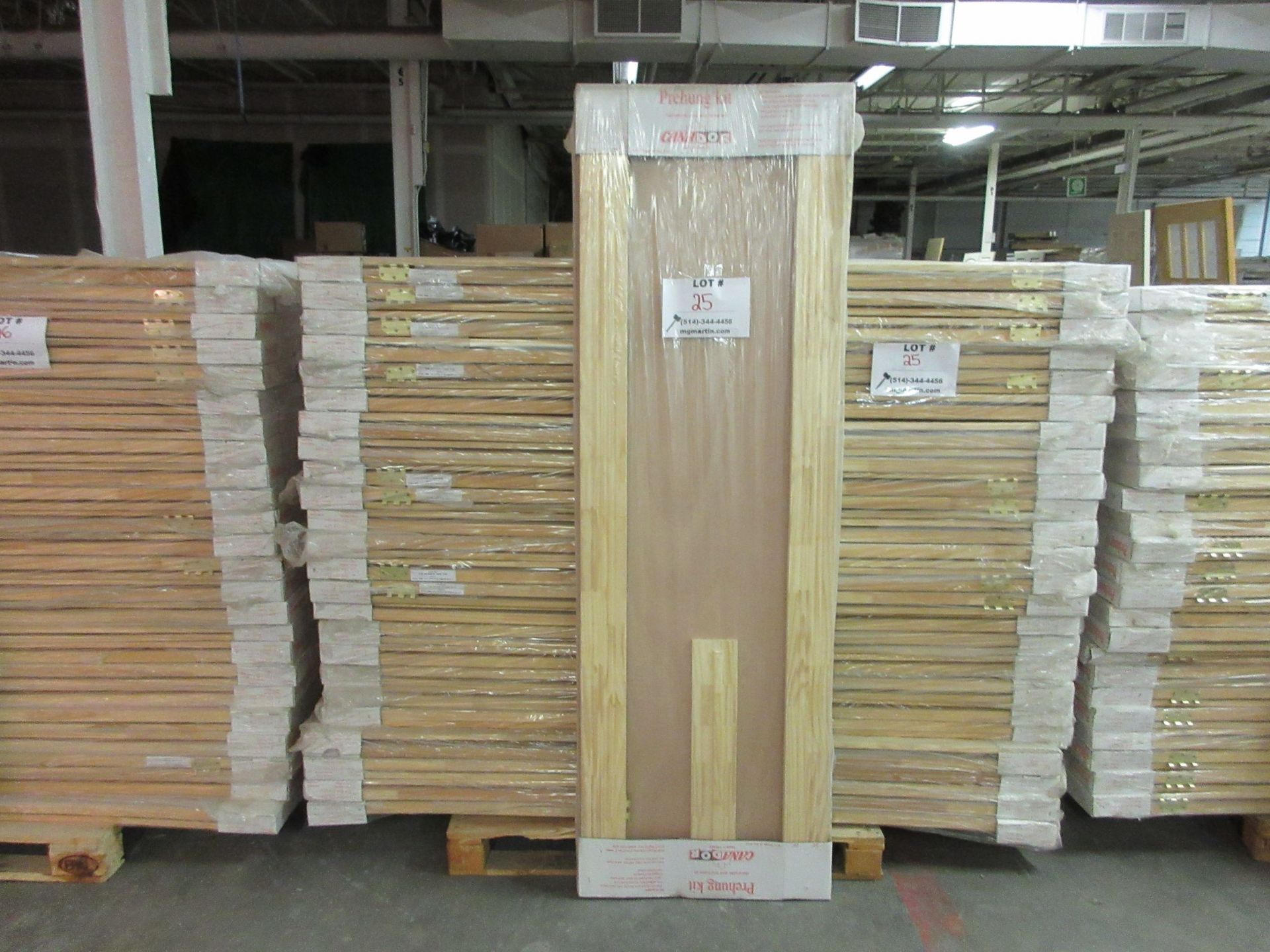 Prehung kit, reversible door and frame kit 26"x 80"x 1 3/8" (qty 25)