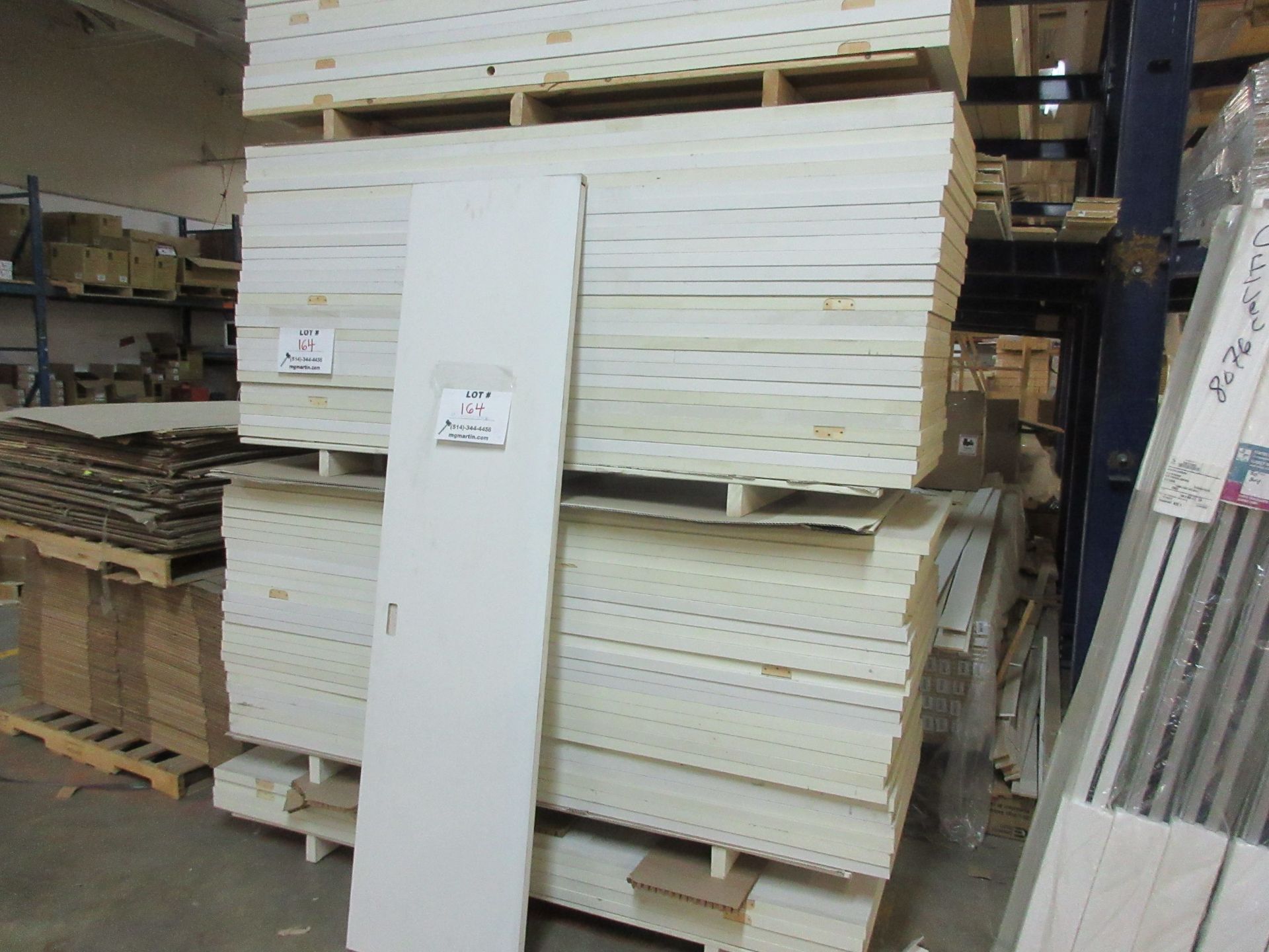 Assorted doors 18",20",24",30",32" x 84" x 1 3/8" (qty 69)