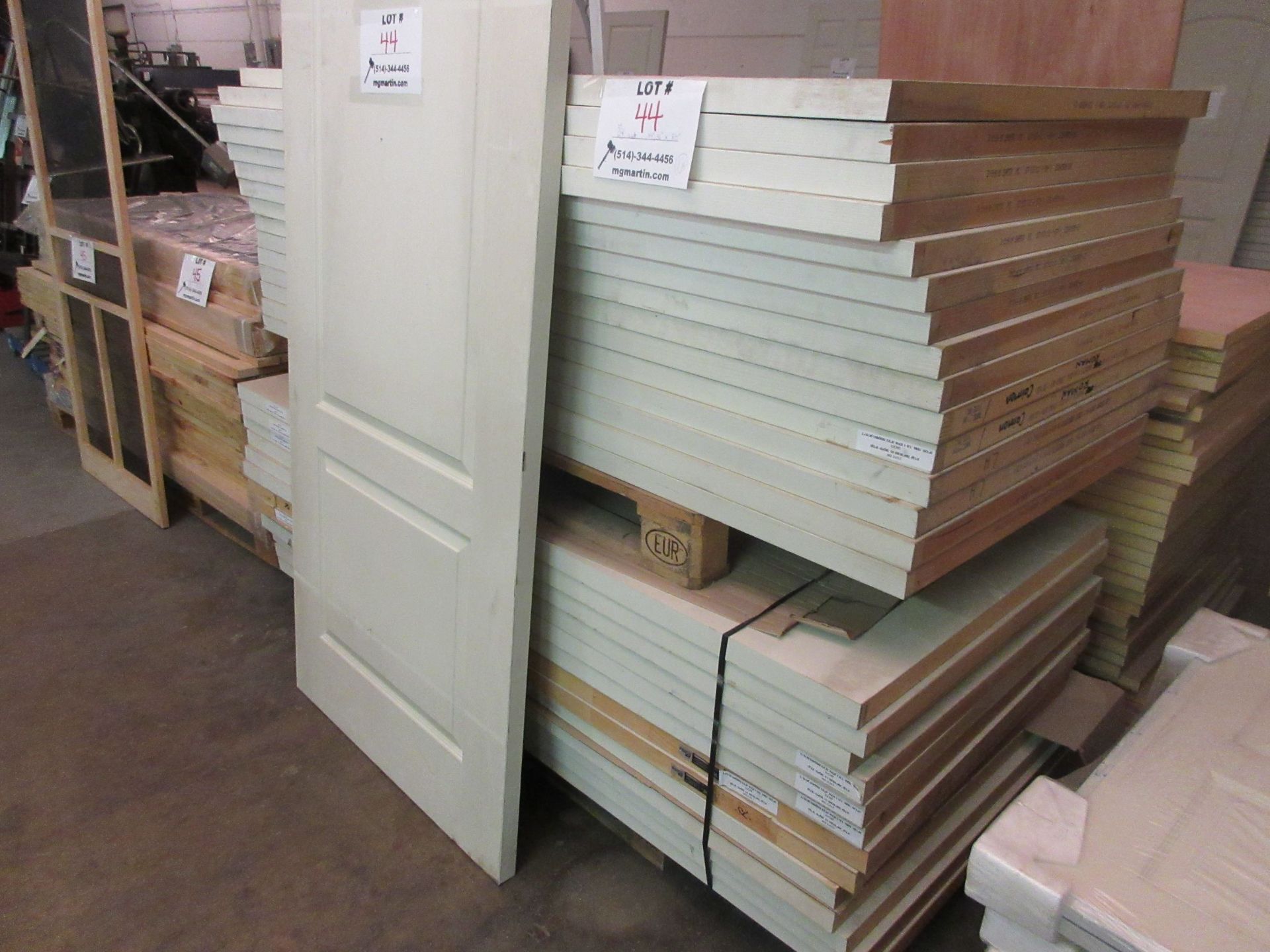 Assorted doors (solid core) 34",36" x 80" x 1 3/4" (qty 29) - Image 2 of 3