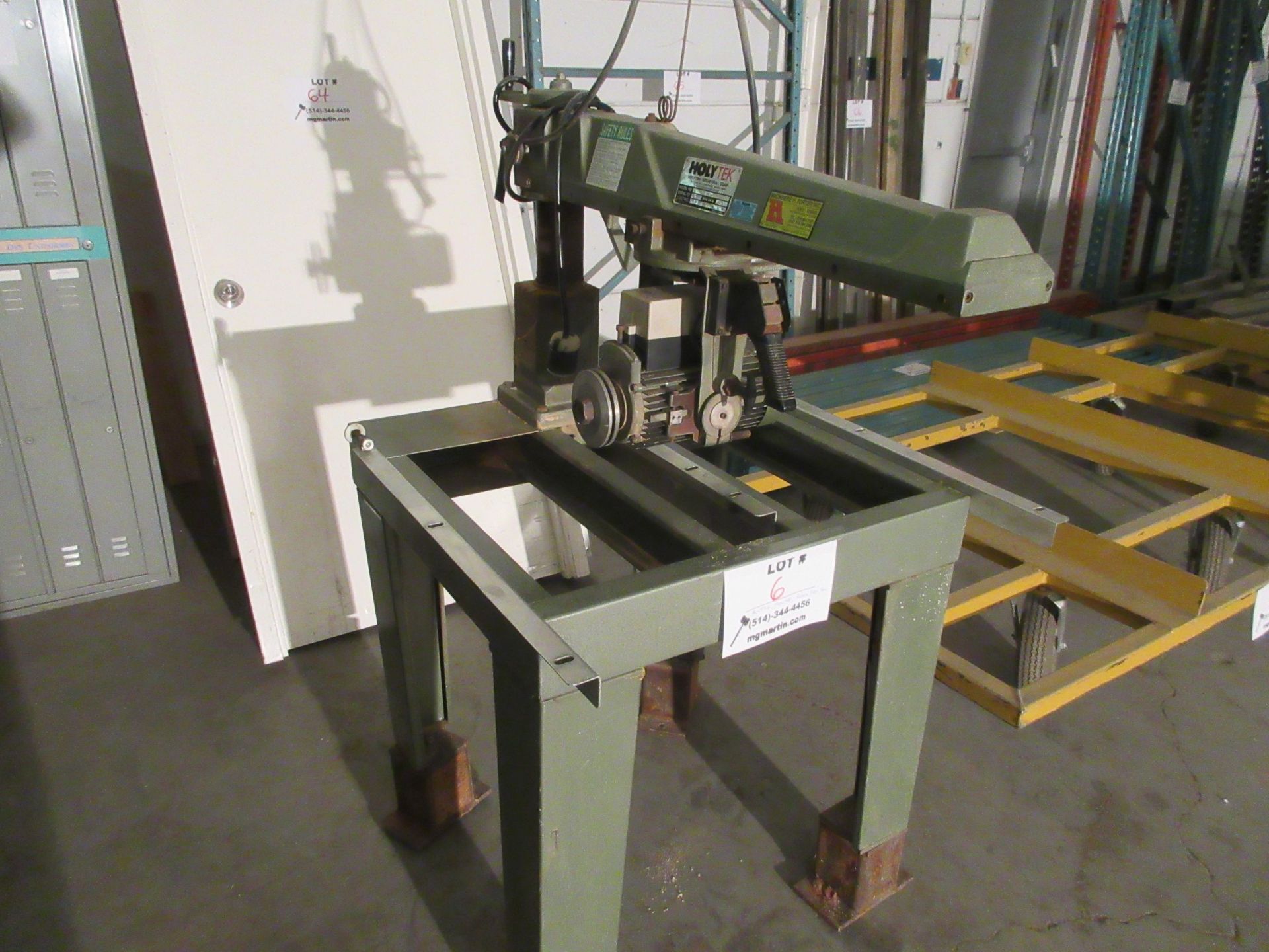 HOLYTEK Radial arm saw, Mod: 420 - Image 4 of 5