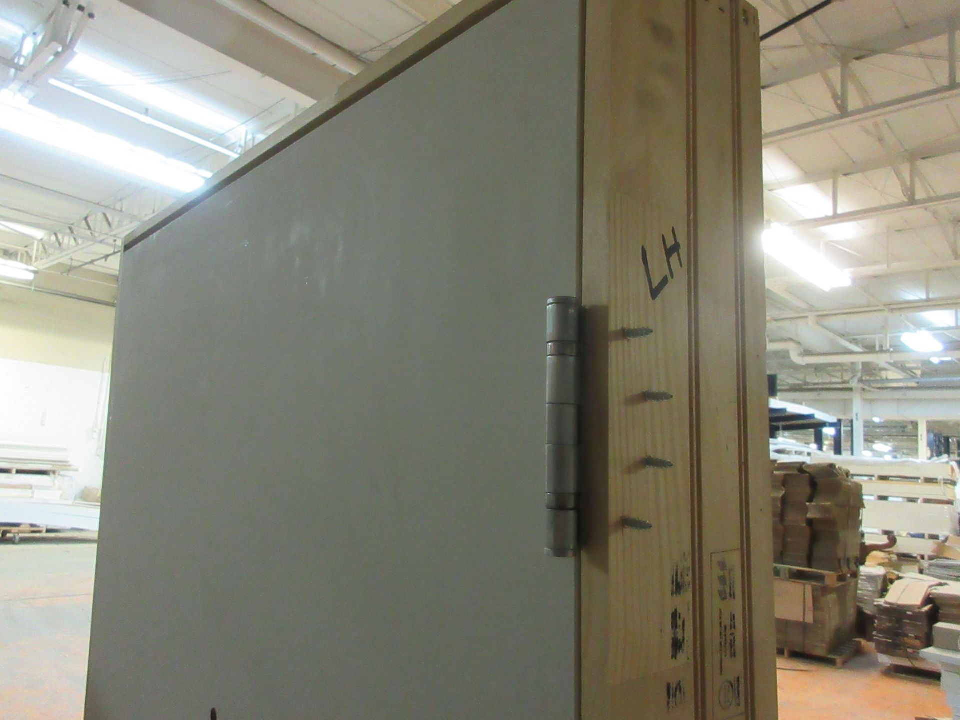 Suite entry door 34" x 80"x 1 3/4", fire rated 20 min w/f frame 5 3/4" hardwood sill (qty 10) - Image 5 of 5