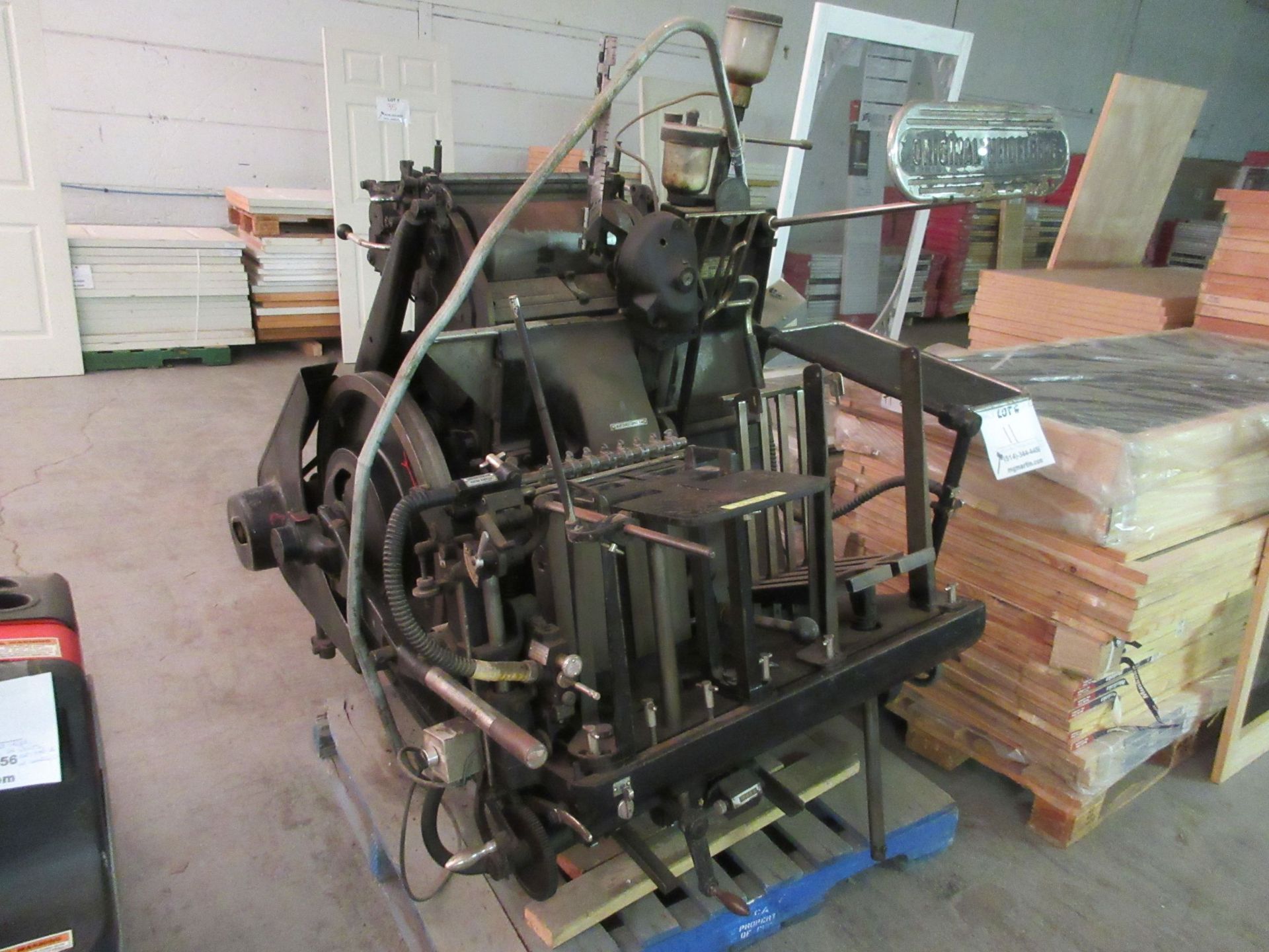 HEIDELBERG Original printing press