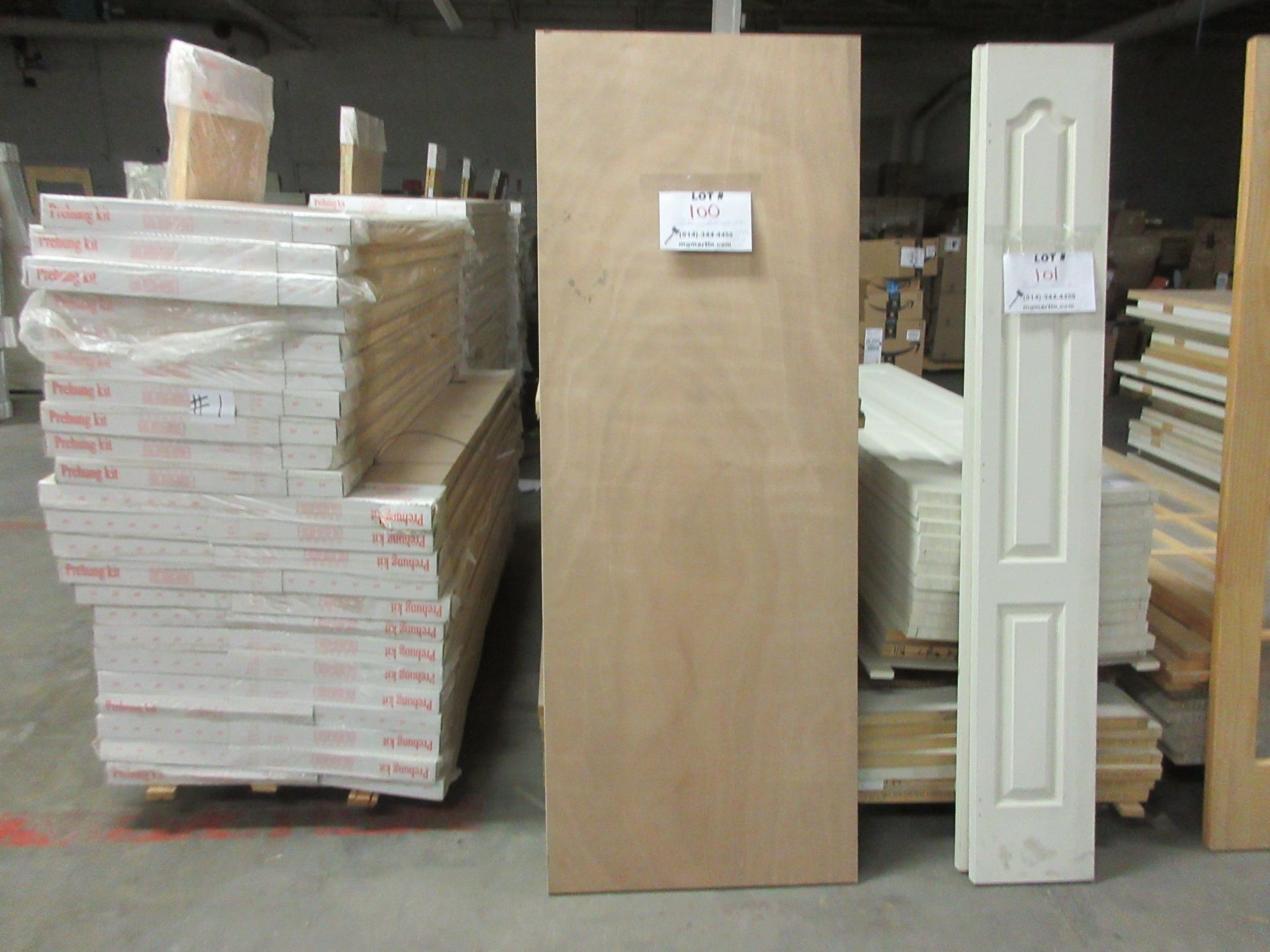 Assorted doors 18",24",32",26" x 80" x 1 3/8" (qty 30)