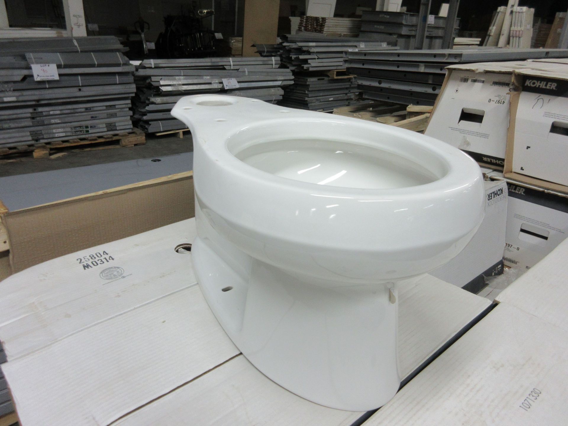 KOHLER toilet bowls (qty 18) - Image 2 of 2