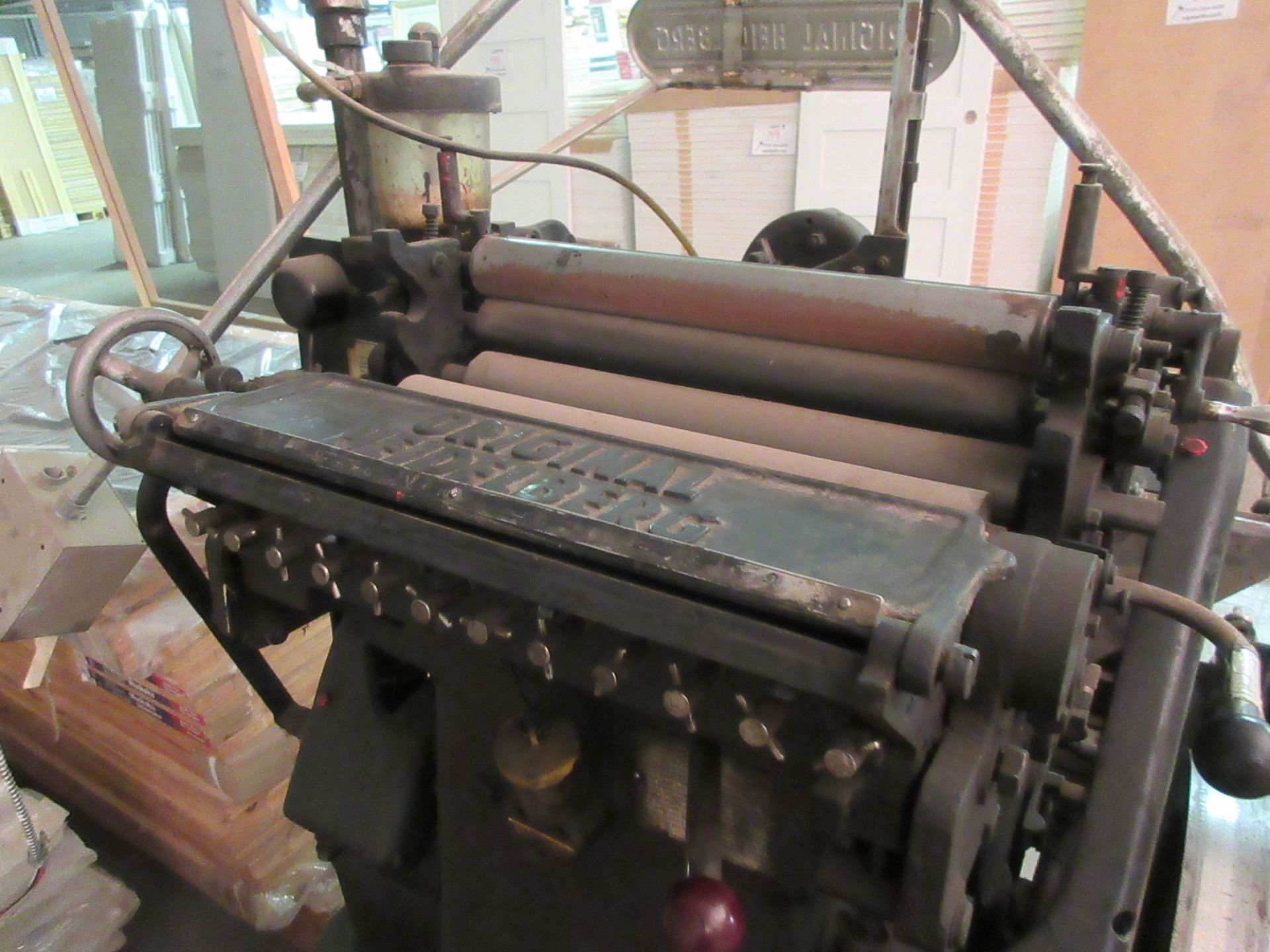 HEIDELBERG Original printing press - Image 8 of 9