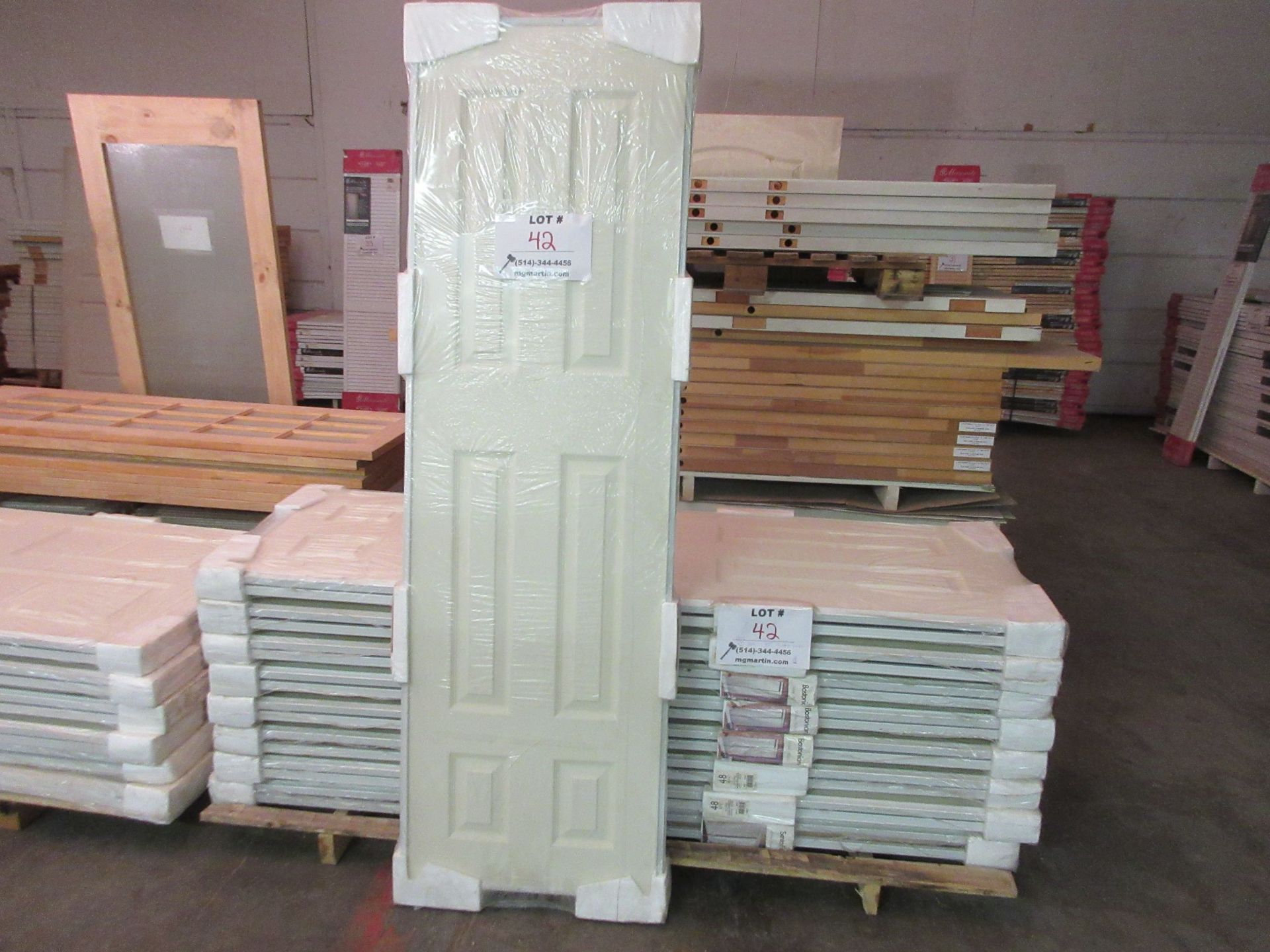 9 Sets sliding doors 48"x 80 1/2"