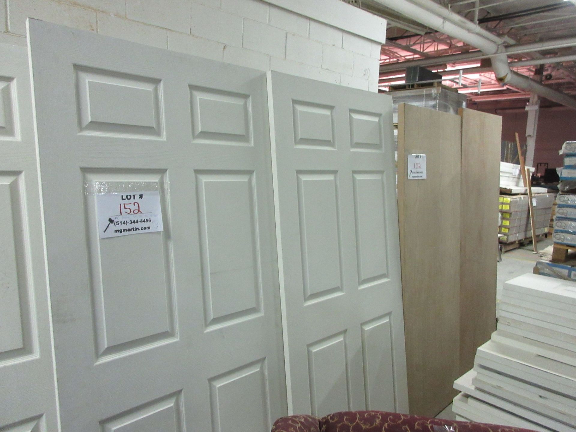 Assorted doors solid core 24",28",36" x 80" x 1 3/4",1 3/8" (qty 10) - Image 2 of 3