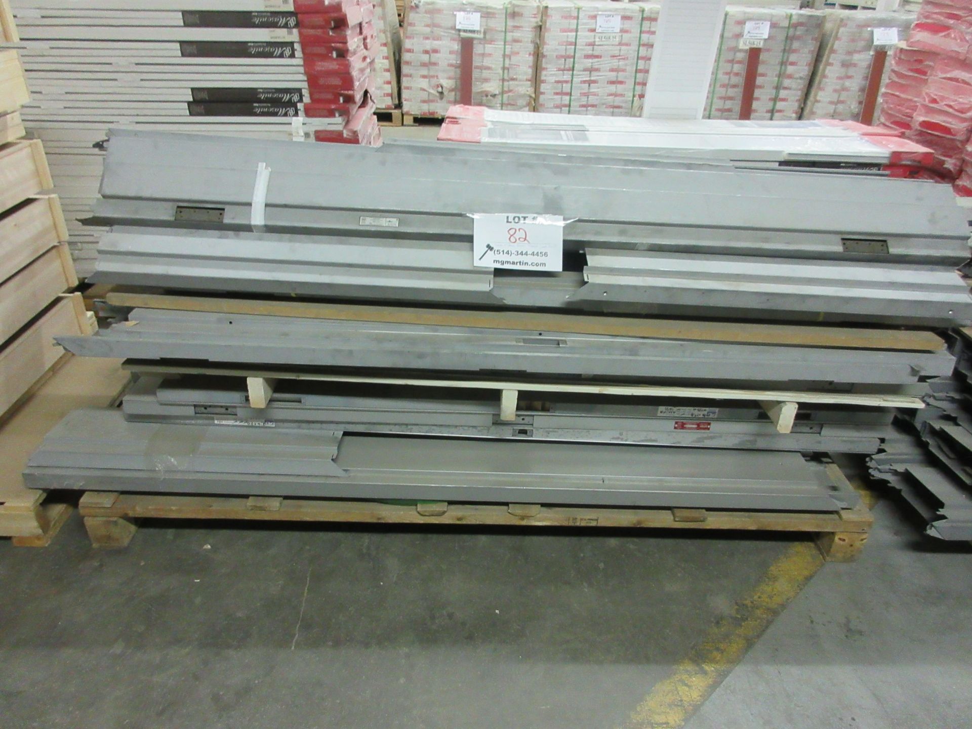 LOT Assorted steel frames and doors in assorted sizes, some fire rated - Image 2 of 3