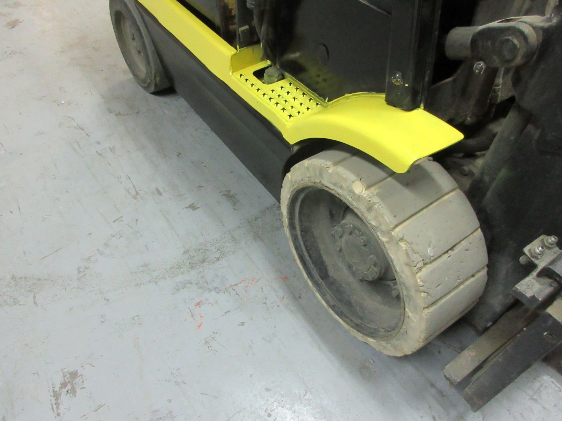 HYSTER Electric forklift Mod: E60XM-33, 2 sections, side shift, 36 volts w/t Ferro Five EFR - Image 9 of 14