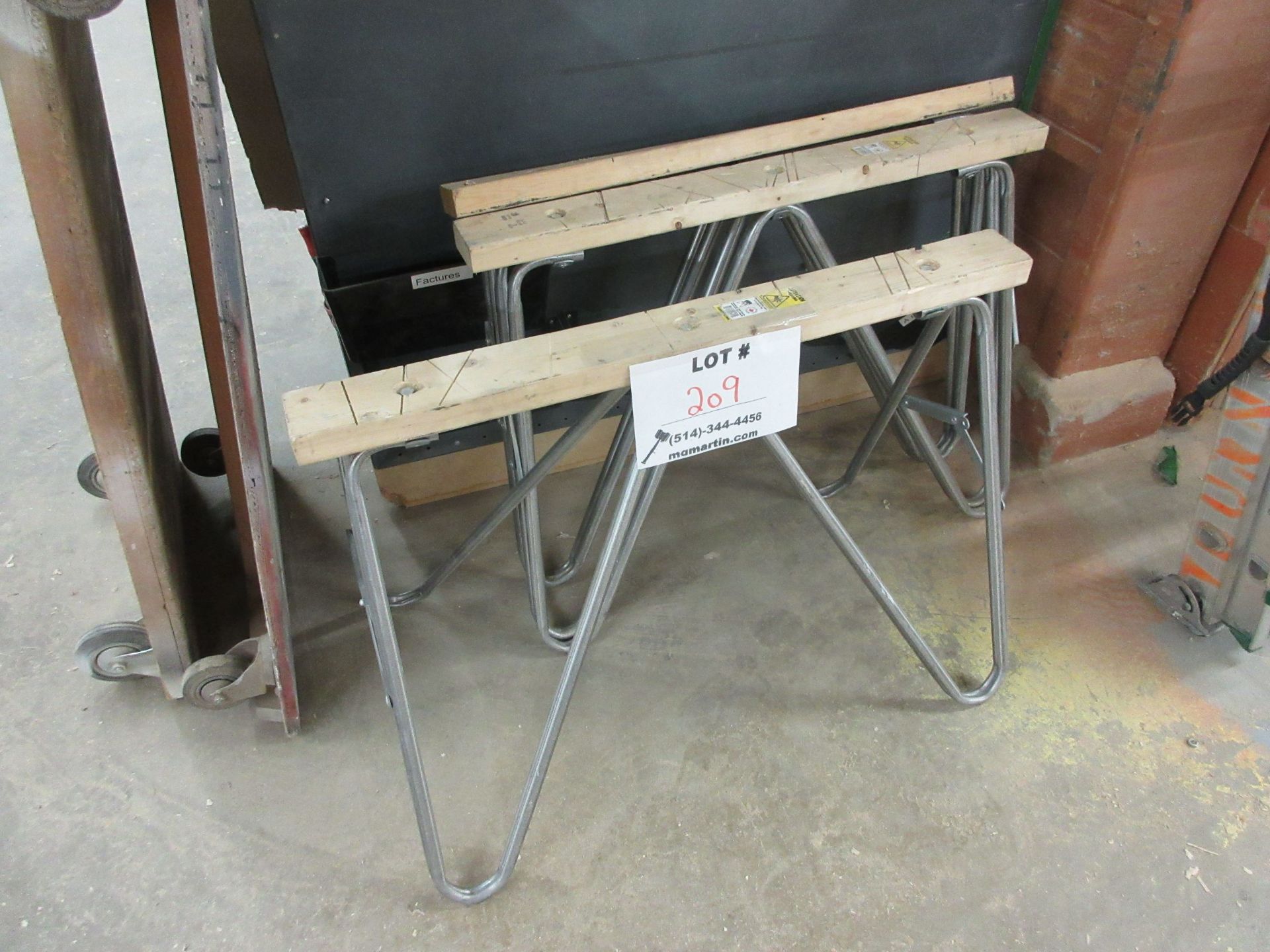 Work table supports (3)