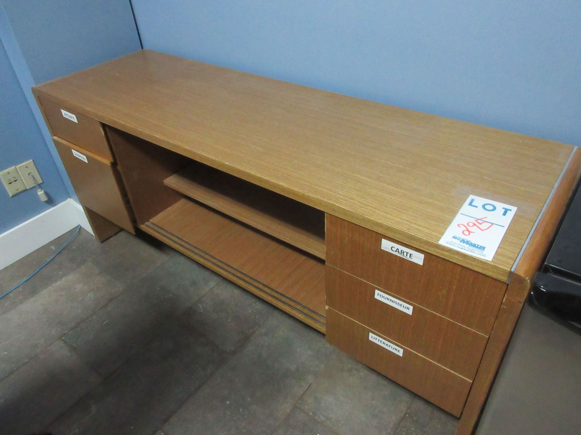 LOT including desk, credenza,chair, etc. - Image 2 of 2