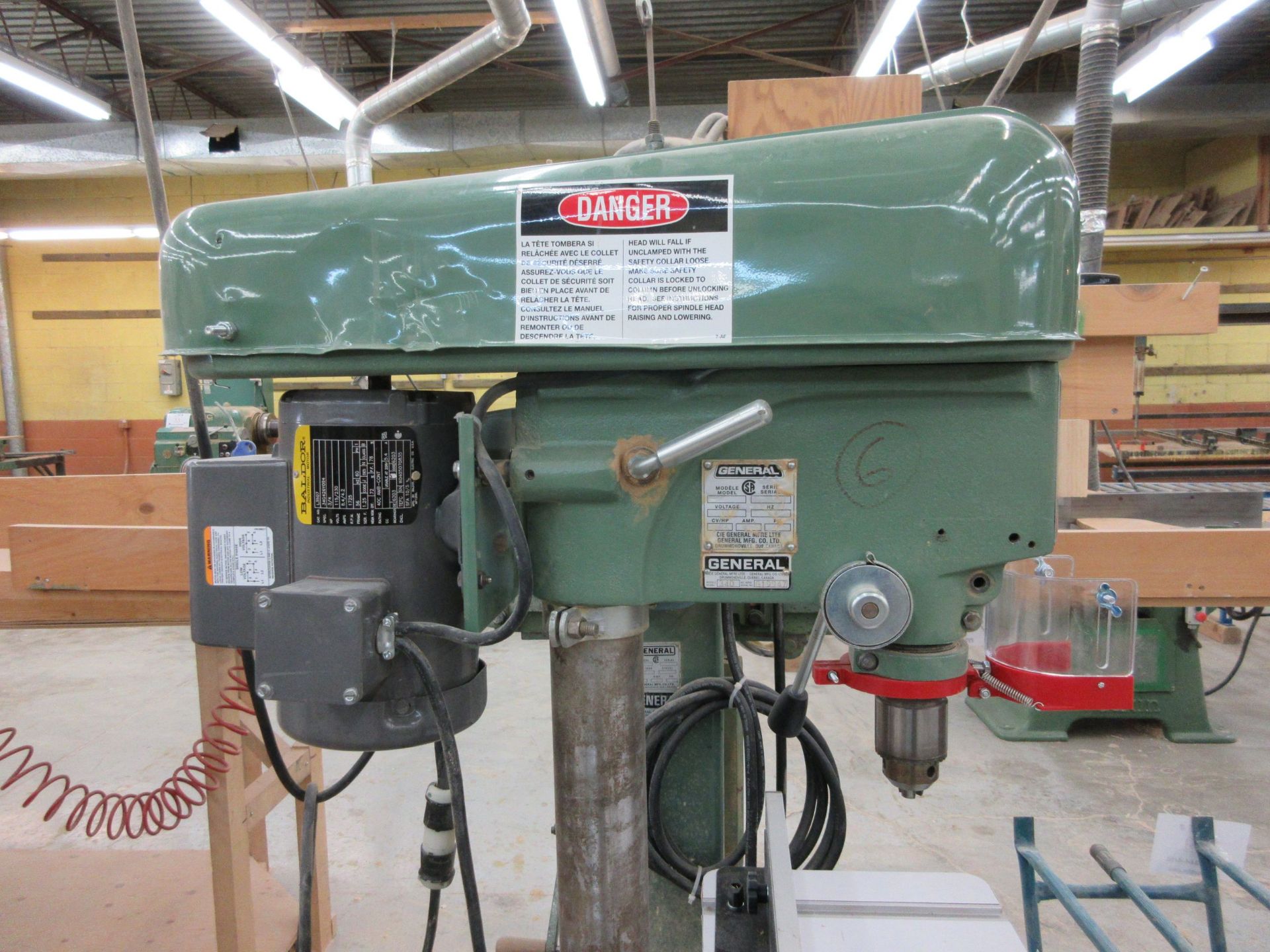 GENRAL drill press, Mod: 340, 110 volts - Image 2 of 3