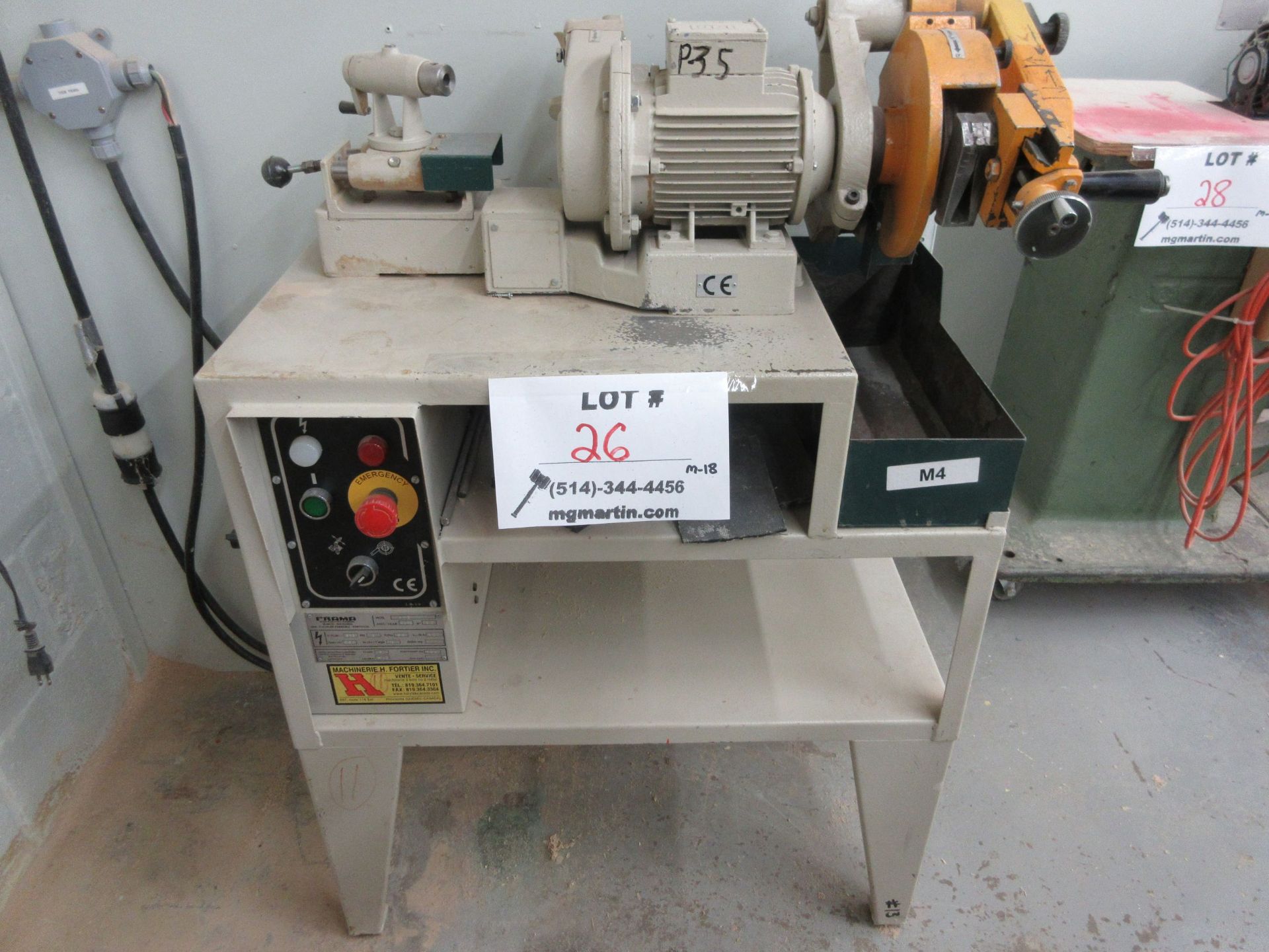 FRAMA grinder/sharpener, Mod: ATC, 600 volts