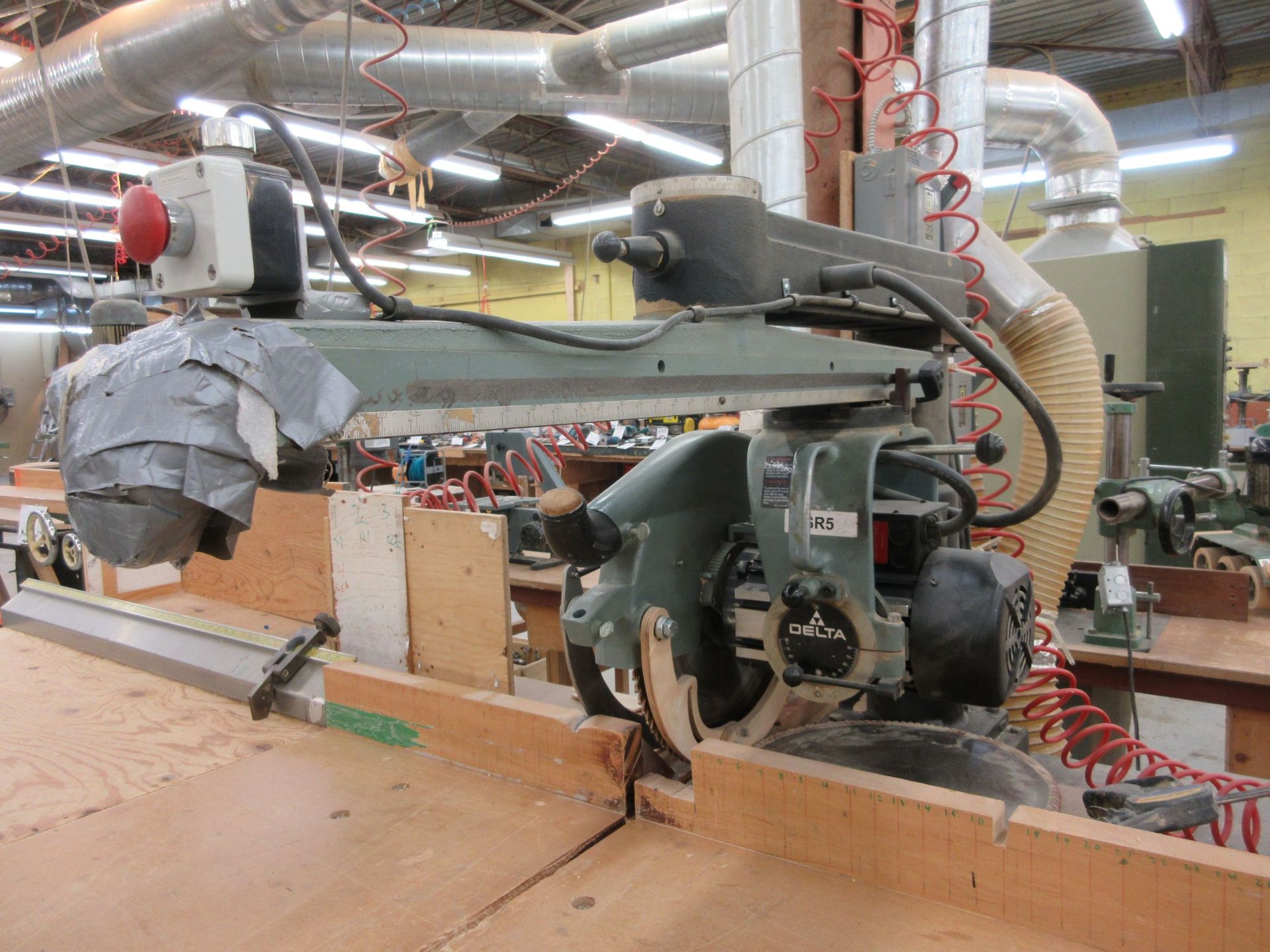 DELTA 16" radial saw, Mod: 33-423, 7 1/2 HP, 600 volts - Image 2 of 4