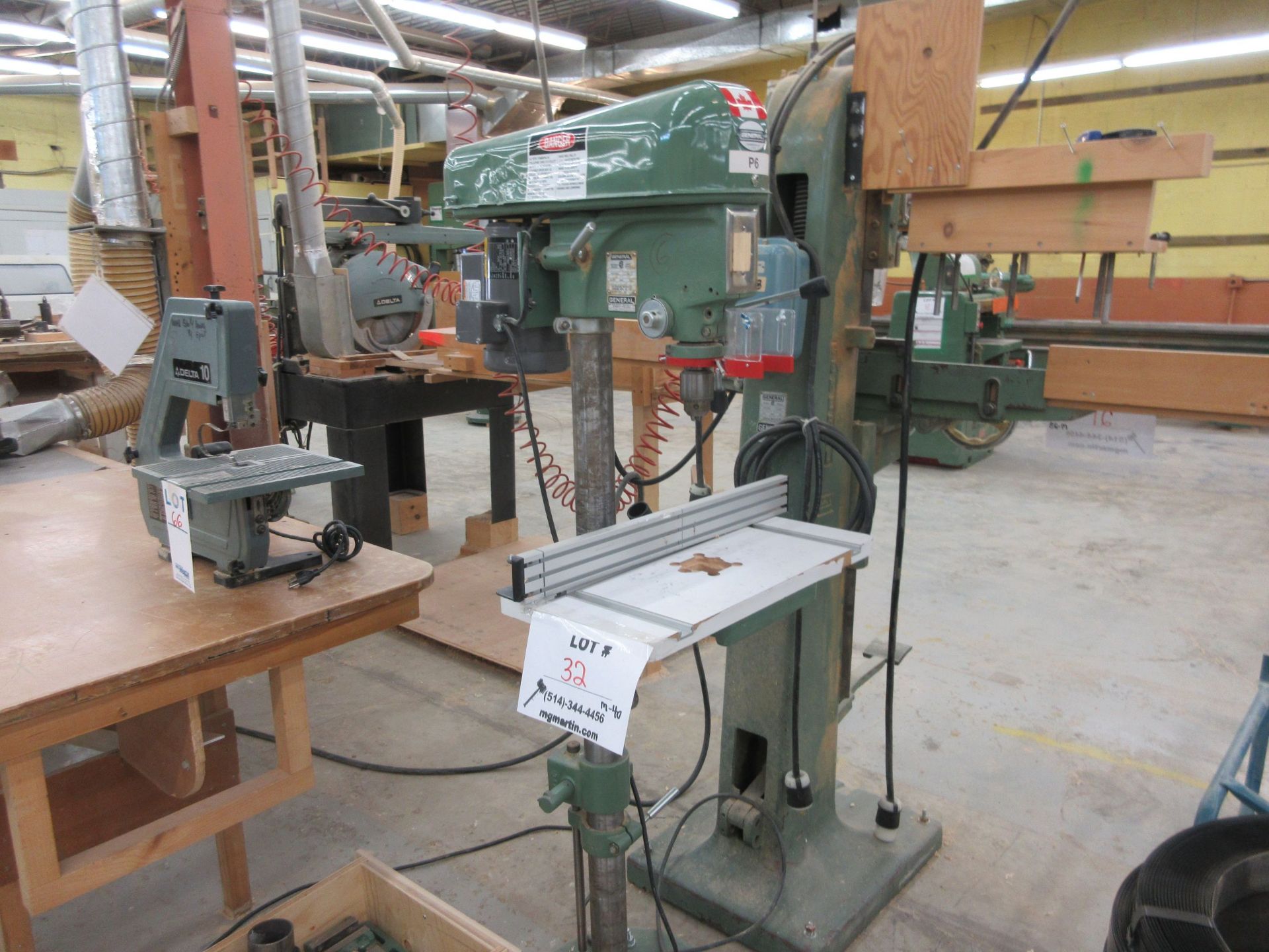 GENRAL drill press, Mod: 340, 110 volts