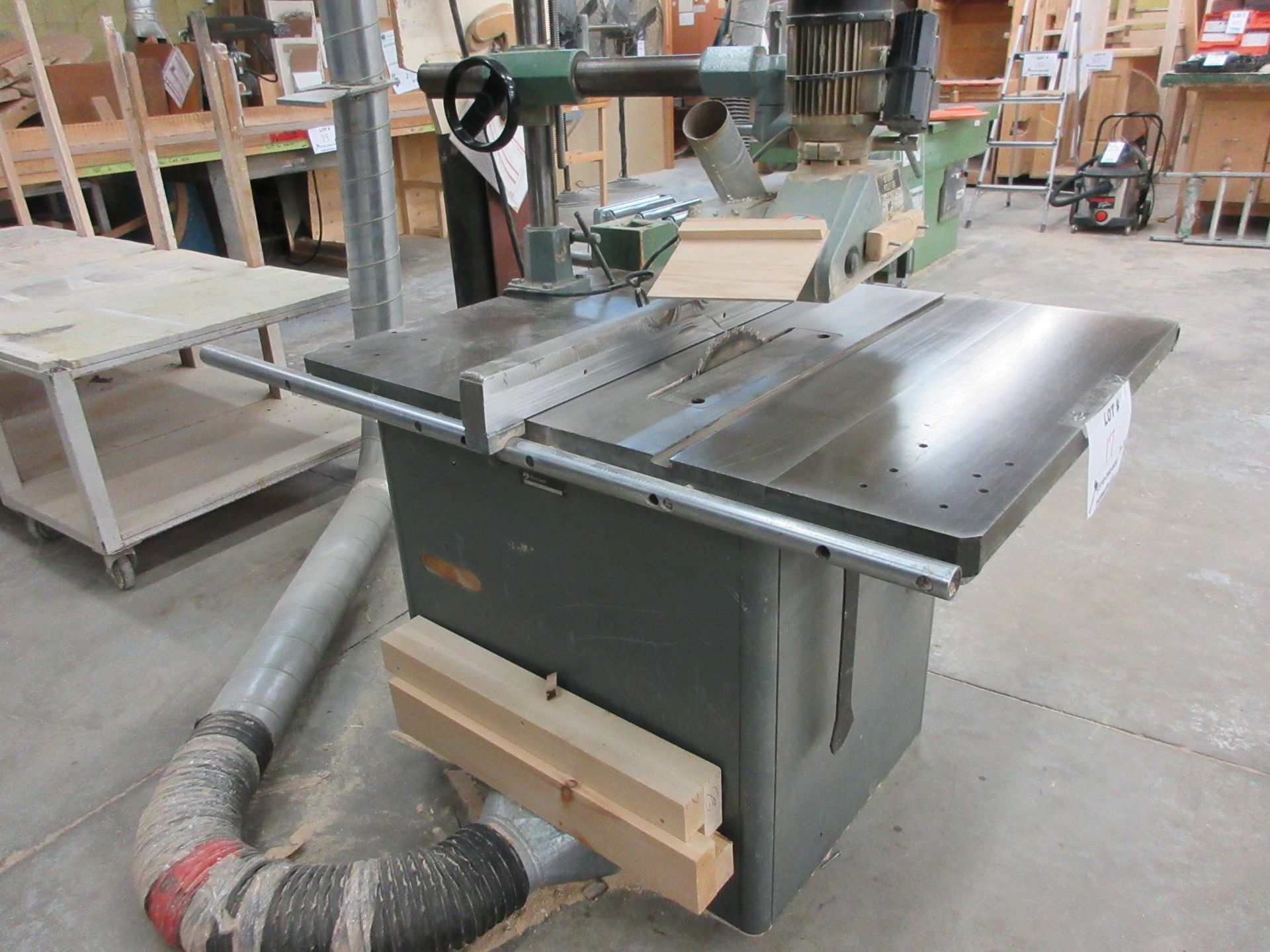 ROCKWELL table saw 14" c/w feeder, 600 volts - Image 3 of 5