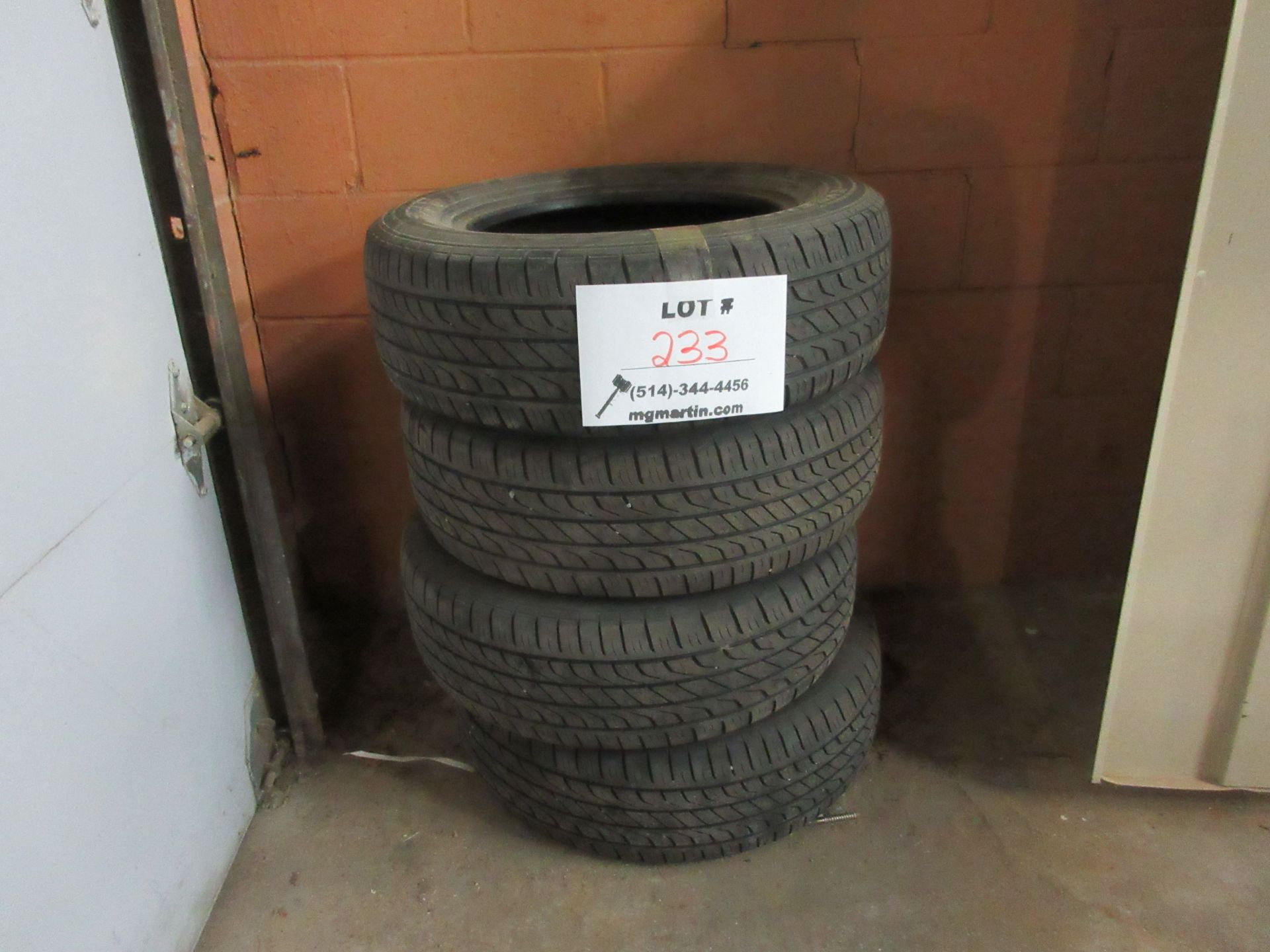 LOT including (4) tires 215/65/R16