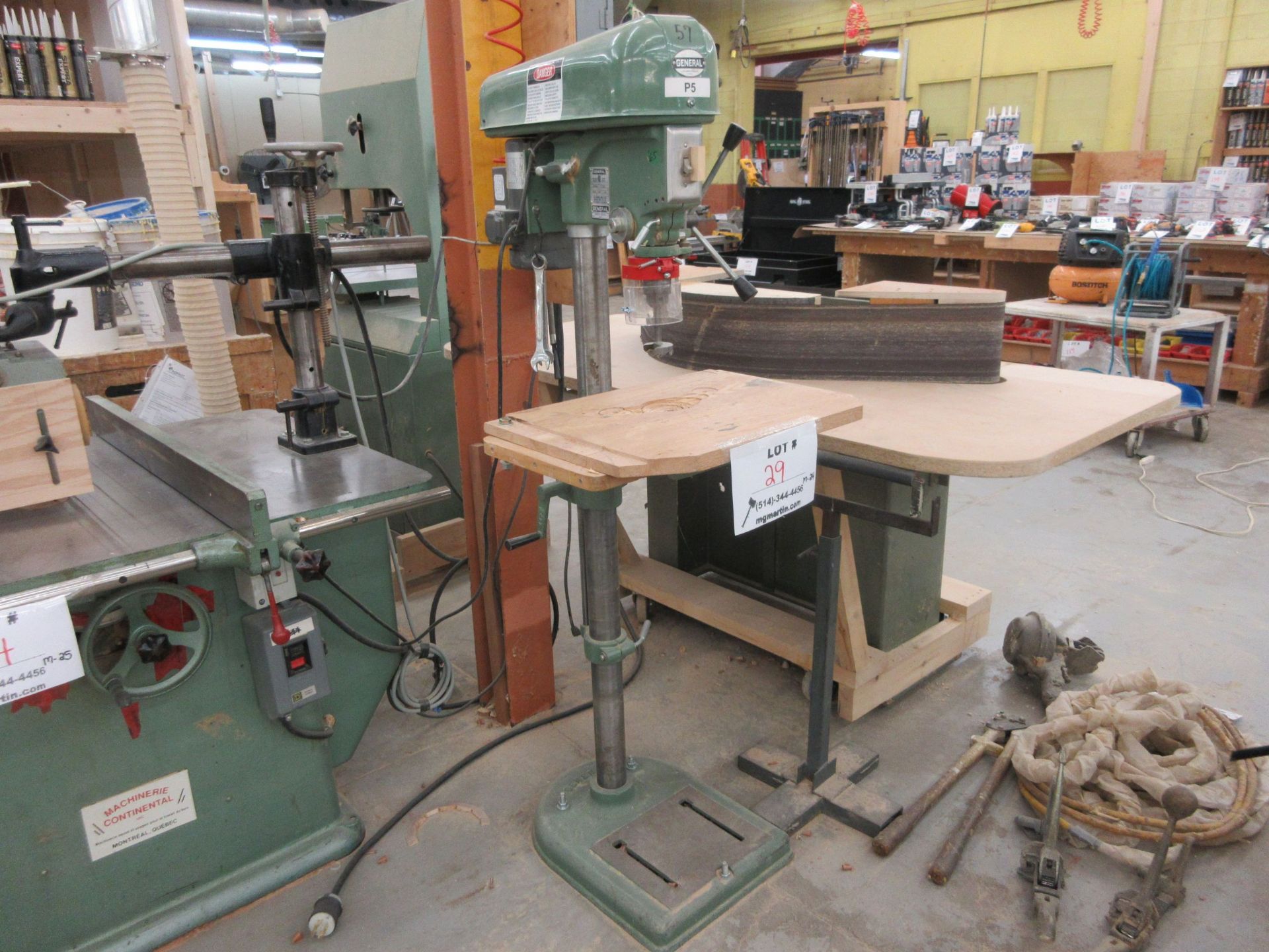 GENERAL drill press, Mod: 340, 110 volts