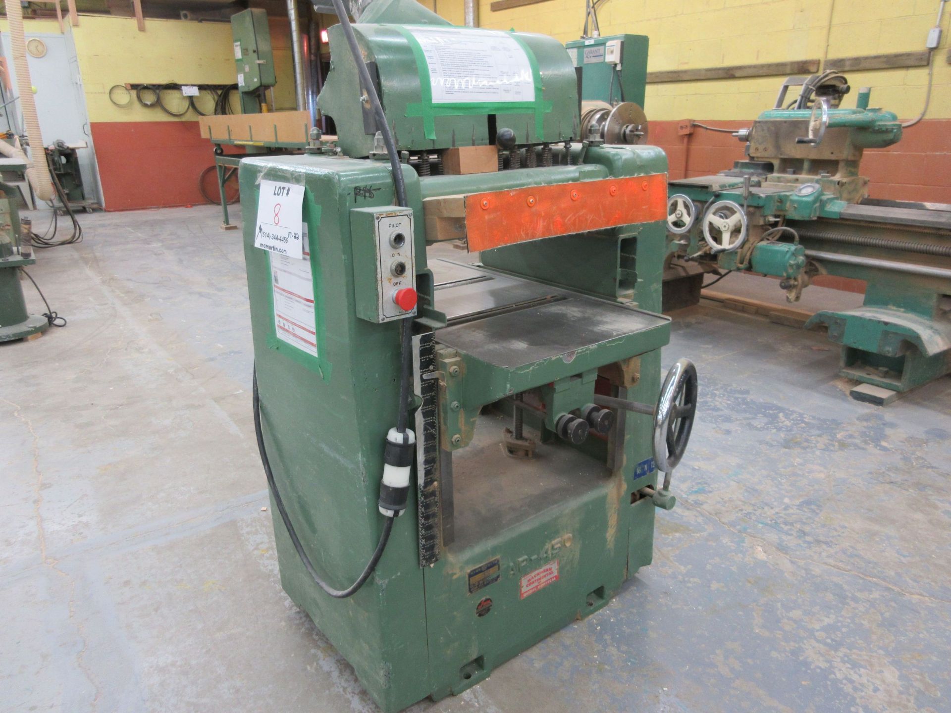 HELAN IRONWORKS planer 18", Mod: AP-450, 600 volts