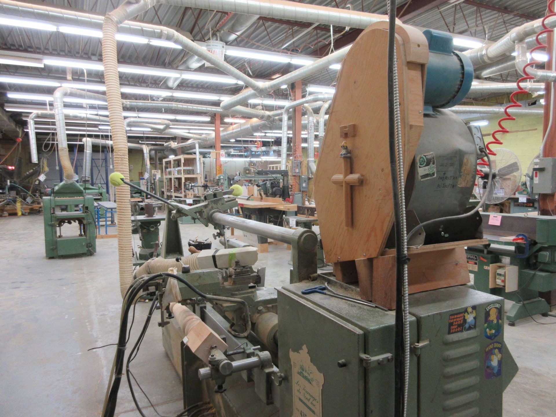 FRAMA 6ft lathe, Mod: TC1500, 600 volts - Image 3 of 5