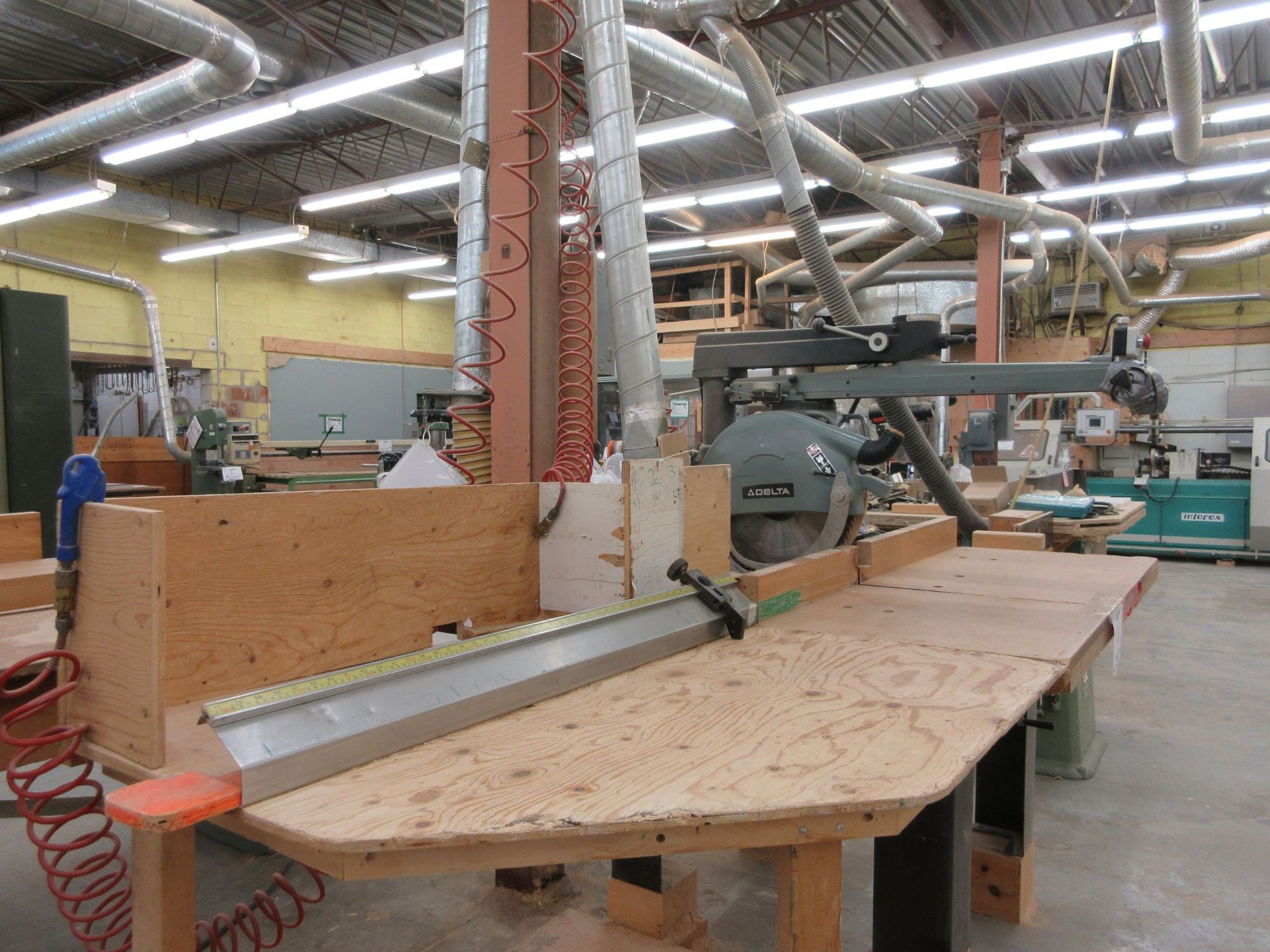 DELTA 16" radial saw, Mod: 33-423, 7 1/2 HP, 600 volts - Image 3 of 4