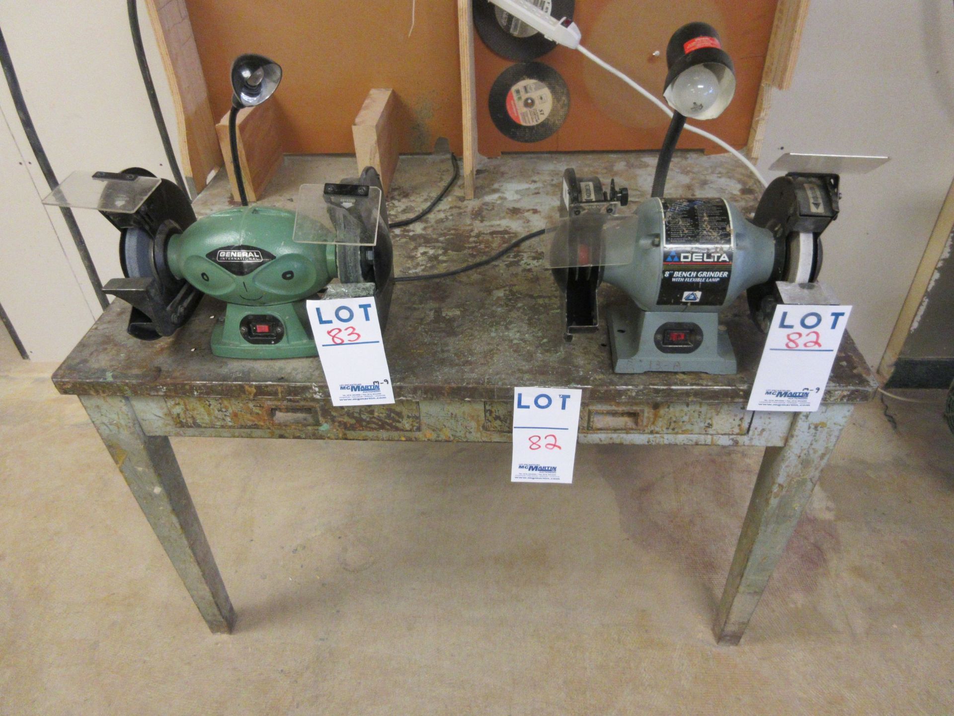 DELTA 8" bench grinder