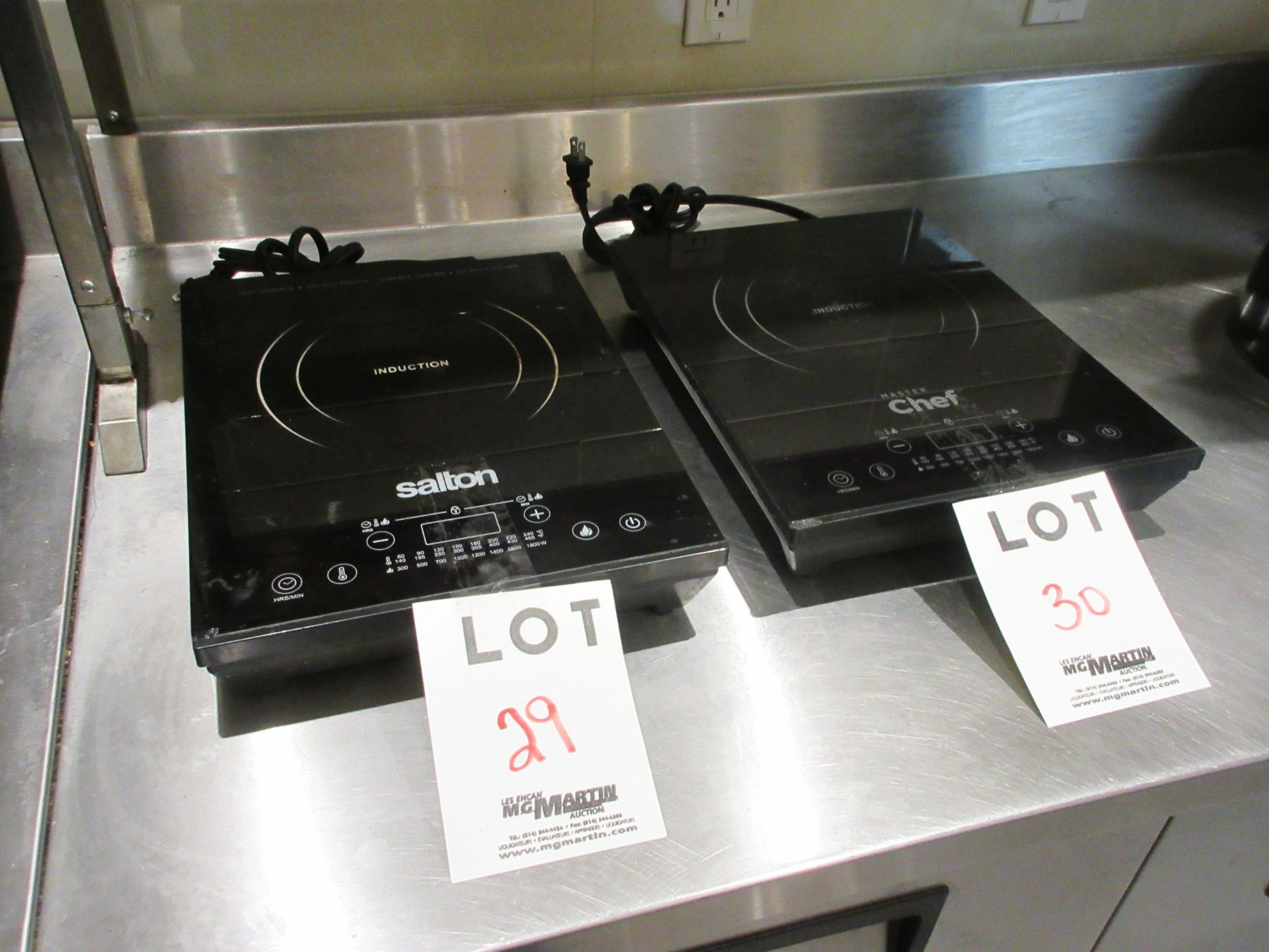 SALTON induction stove top, Mod: 1D1350
