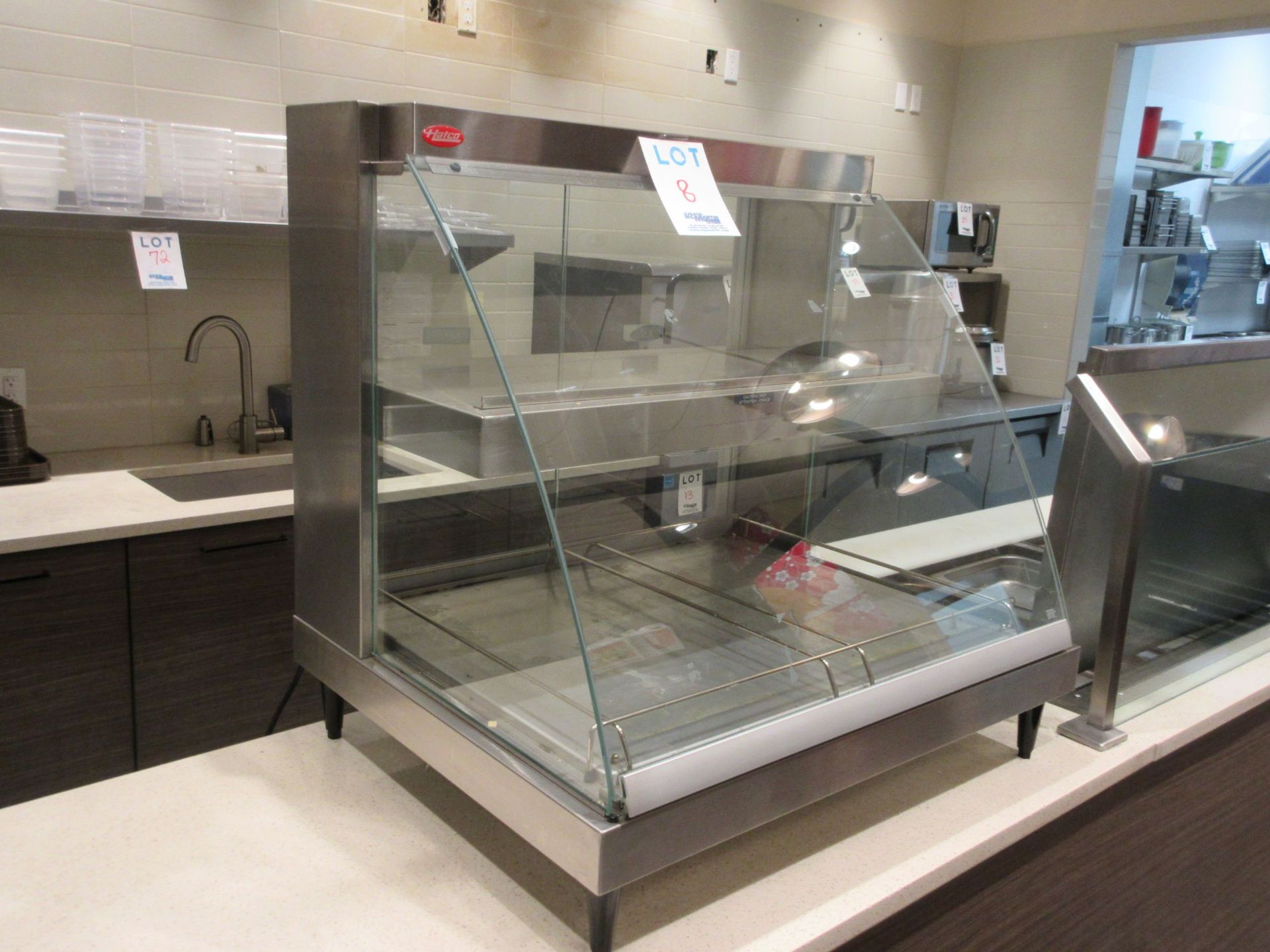 HATCO food warmer glass display unit, Mod: GRCD-2PD, serial # 3944171827, aprox 31"w x 26" d x 32"