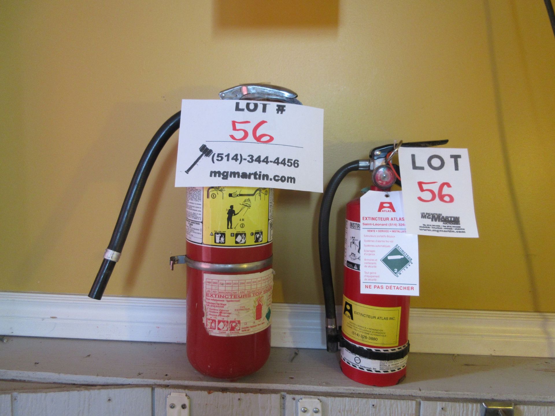 Fire extinguishers (2)