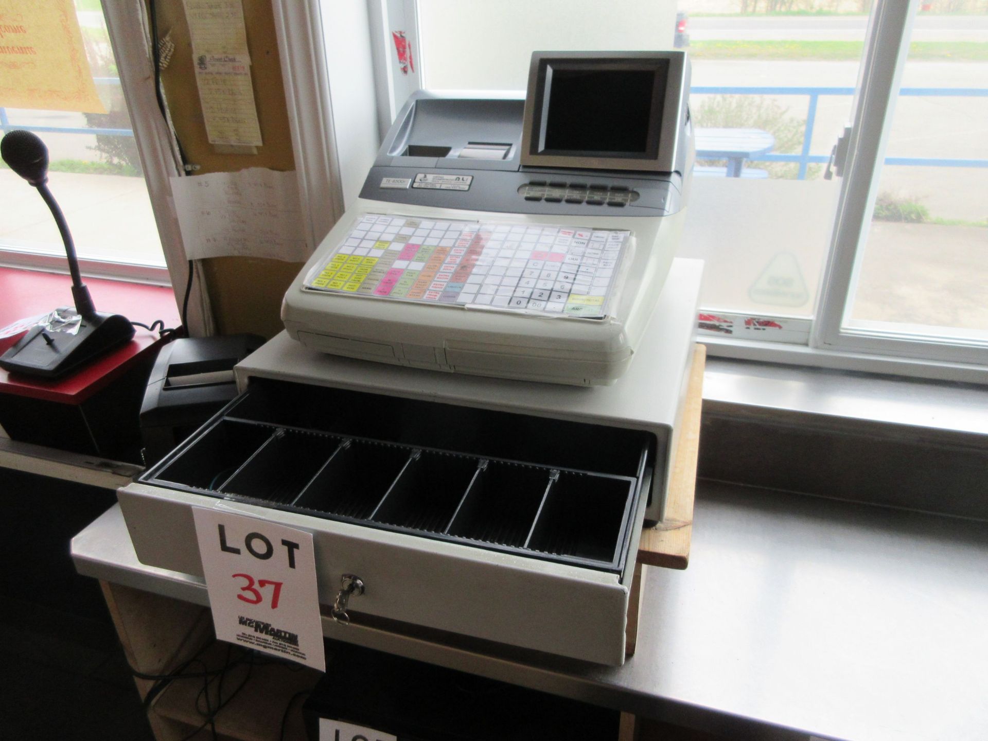 CASIO TE-8500F electronic cash register