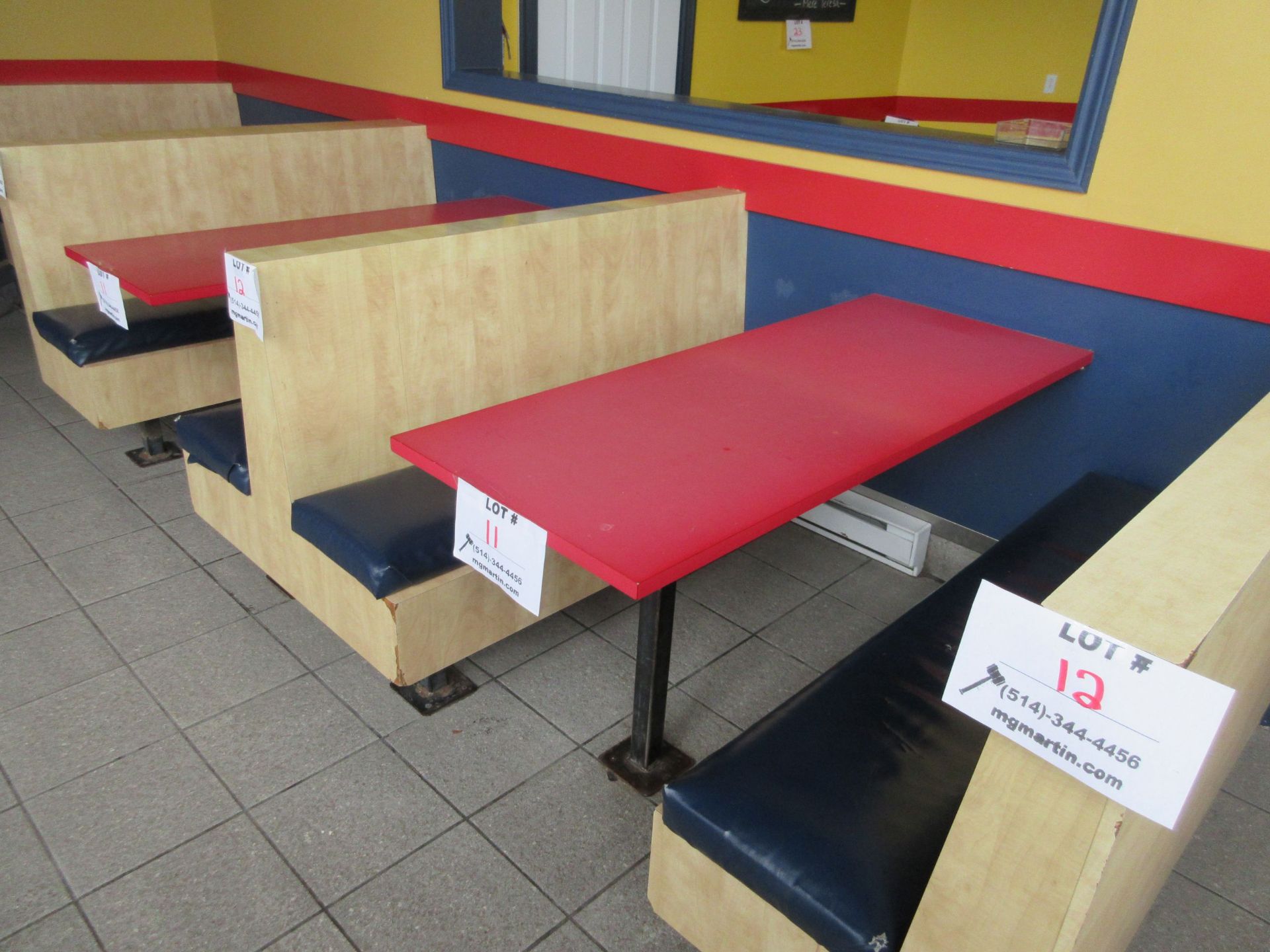 Sections dining booths (7)