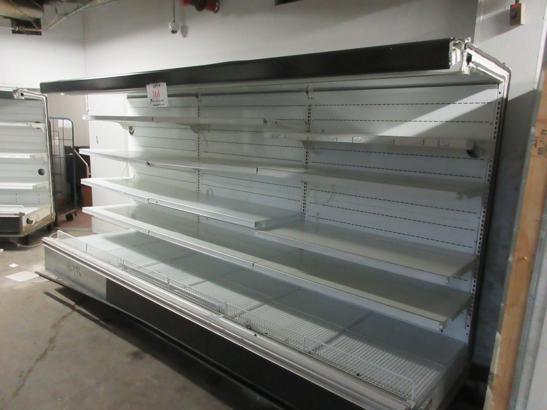 ARNEG open refrigerated unit model: PL05-2 12' without compressor aprox. 12ft w x 79"h x 43"d - Image 2 of 3