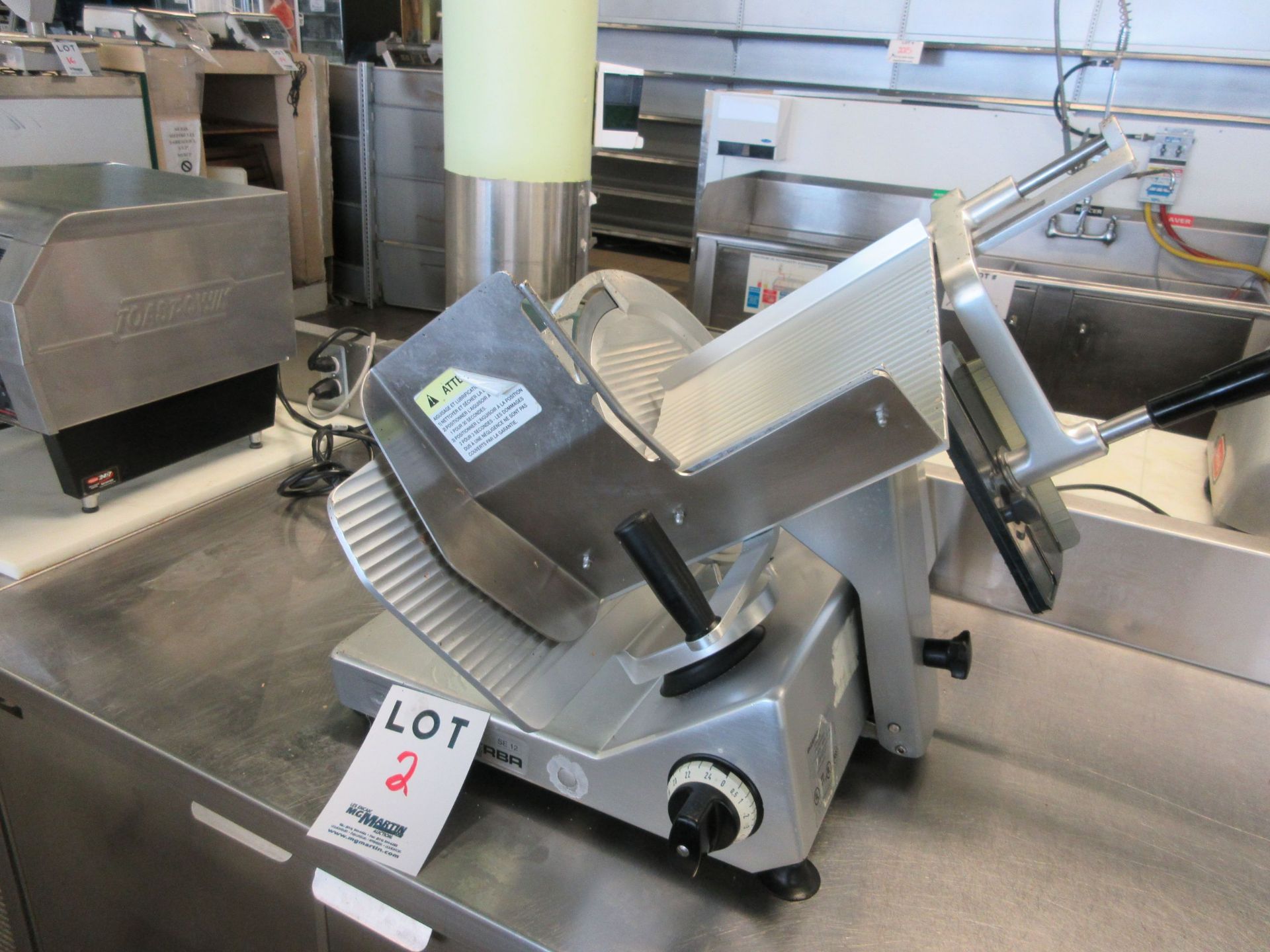 BIZERBA meat slicer model: SE12