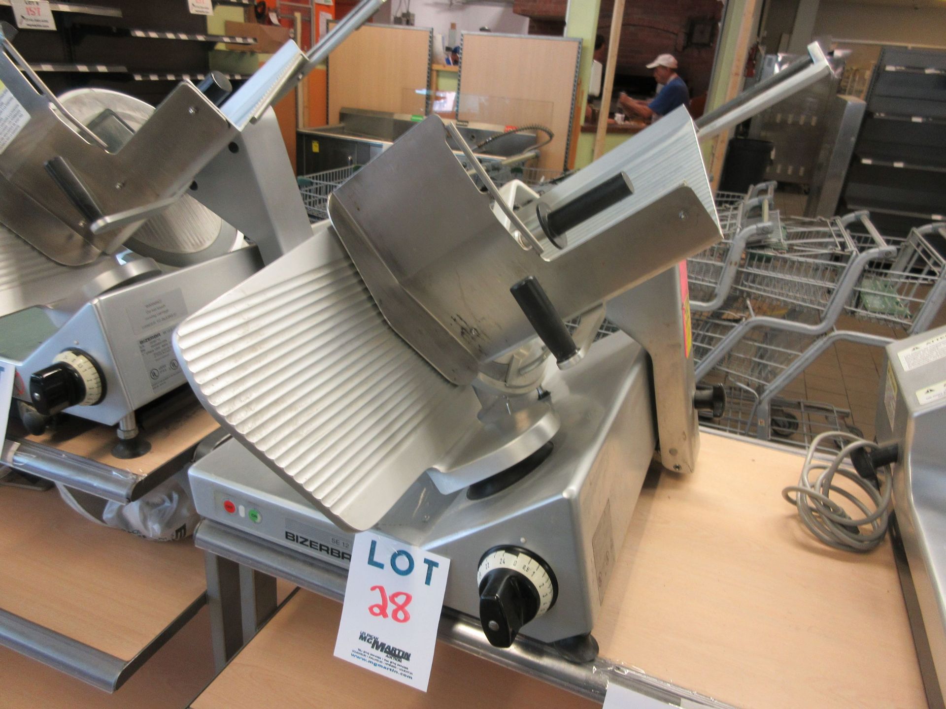 BIZERBA meat slicer model: SE12