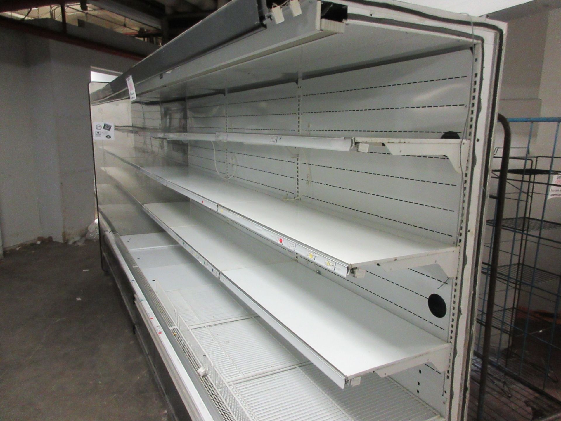 ARNEG open refrigerated unit model: PL05-2 12' without compressor aprox. 12ft w x 79"h x 43"d - Image 2 of 3